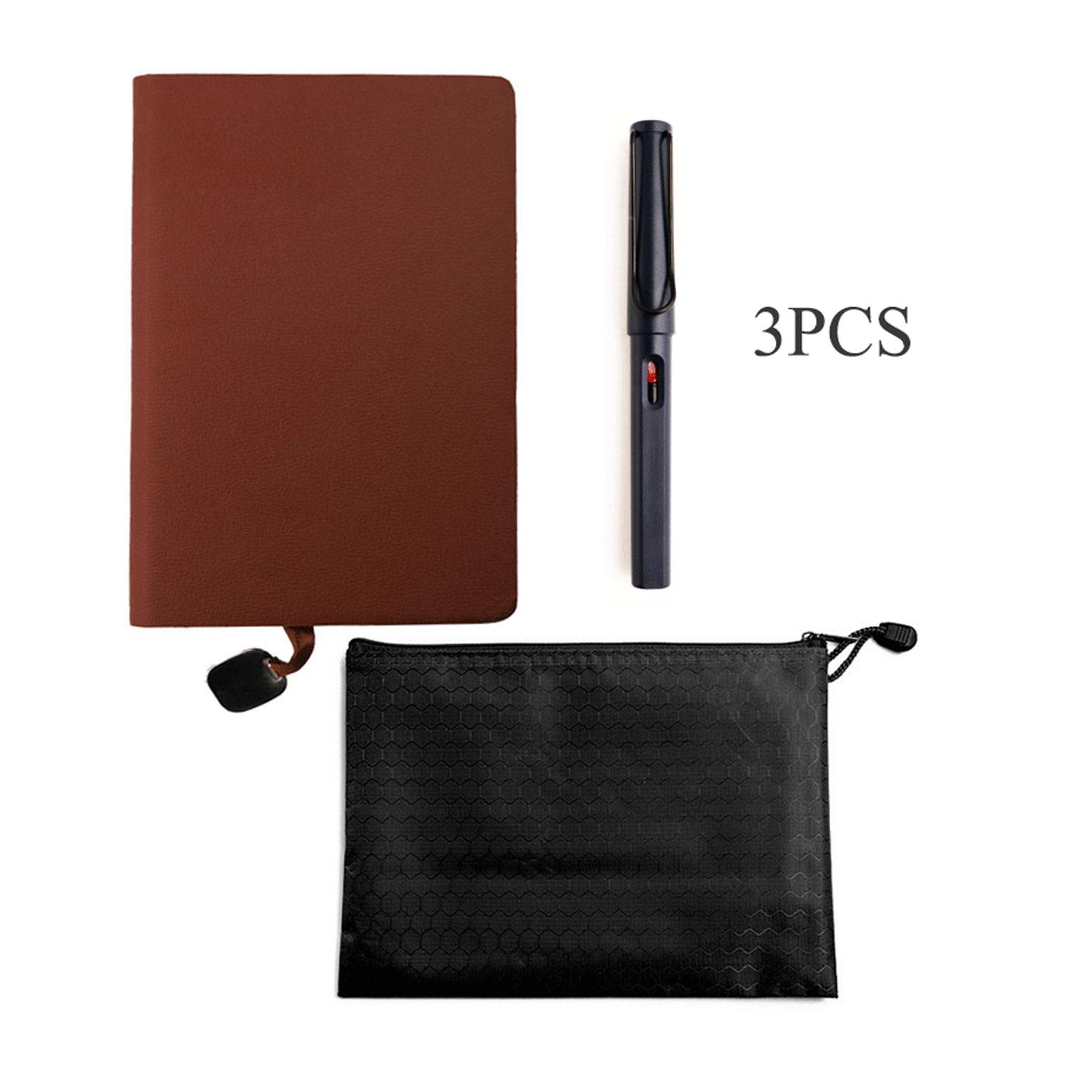 Notebook Pen 3-Piece Set With Ink Sac 2