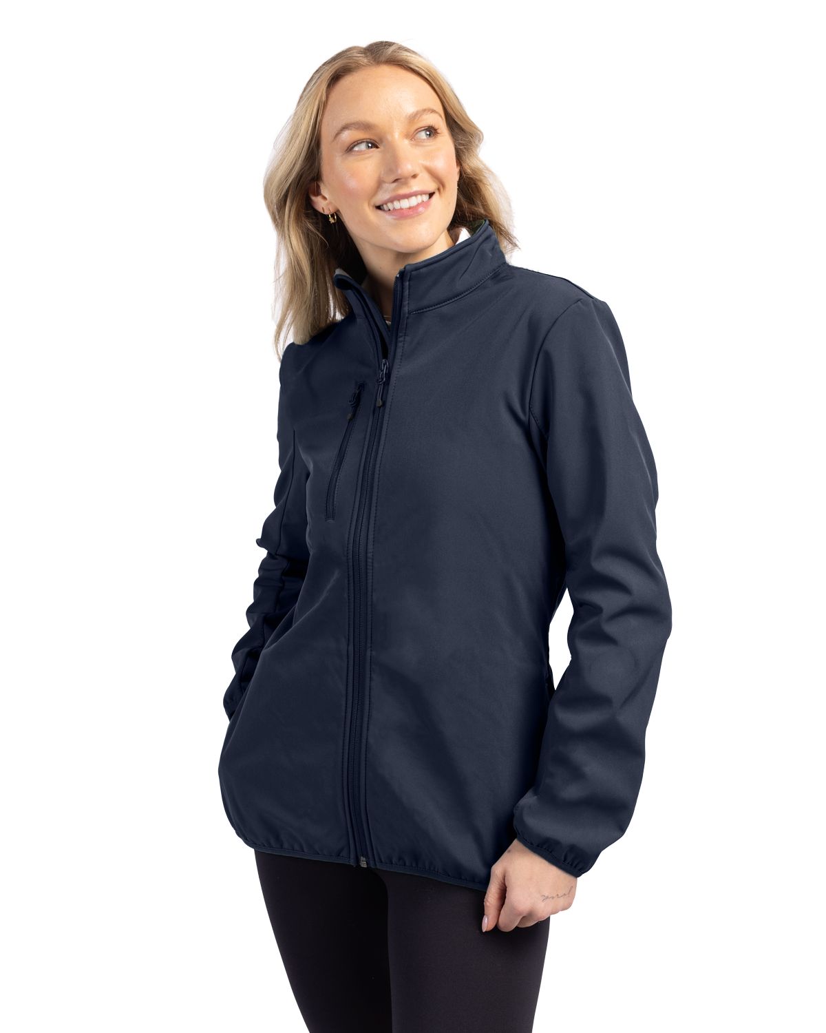 Clique Trail Recycled Stretch Softshell Womens Full Zip Jacket 41