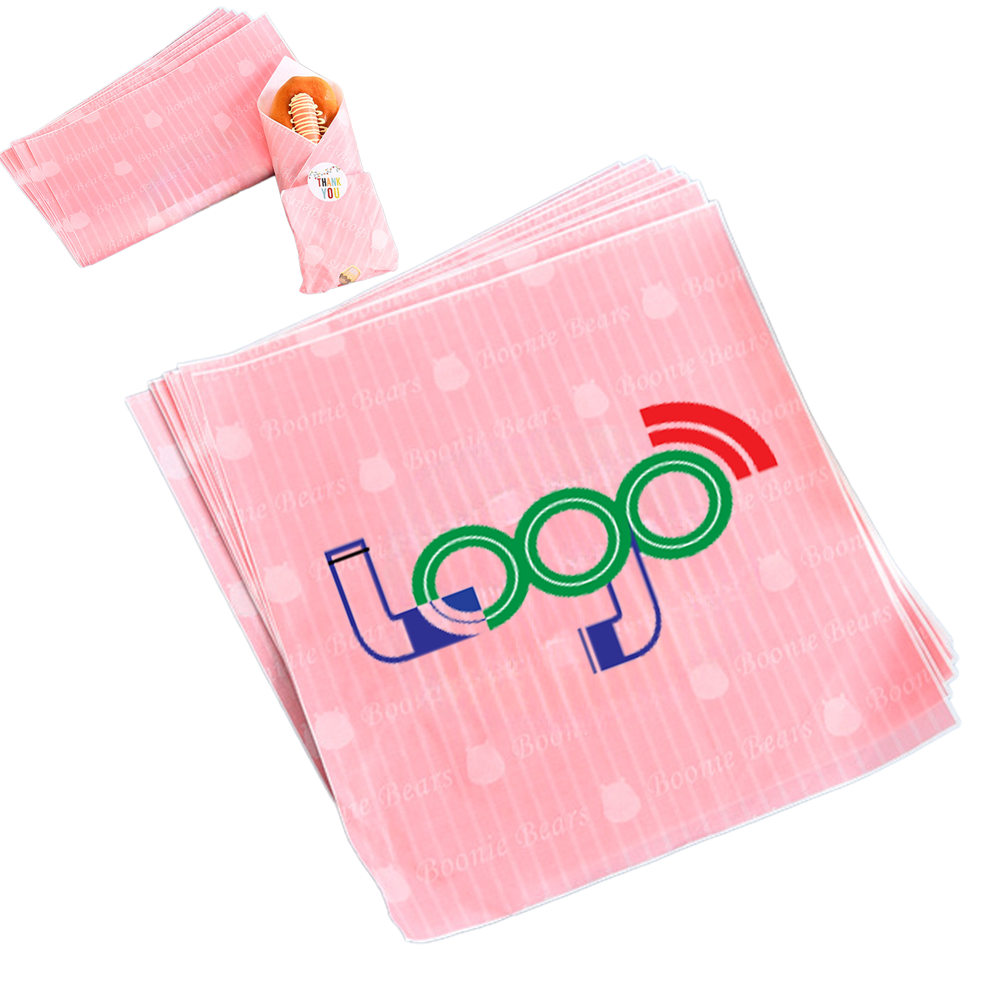 Disposable Food Service Wrapping Paper Sheets 2