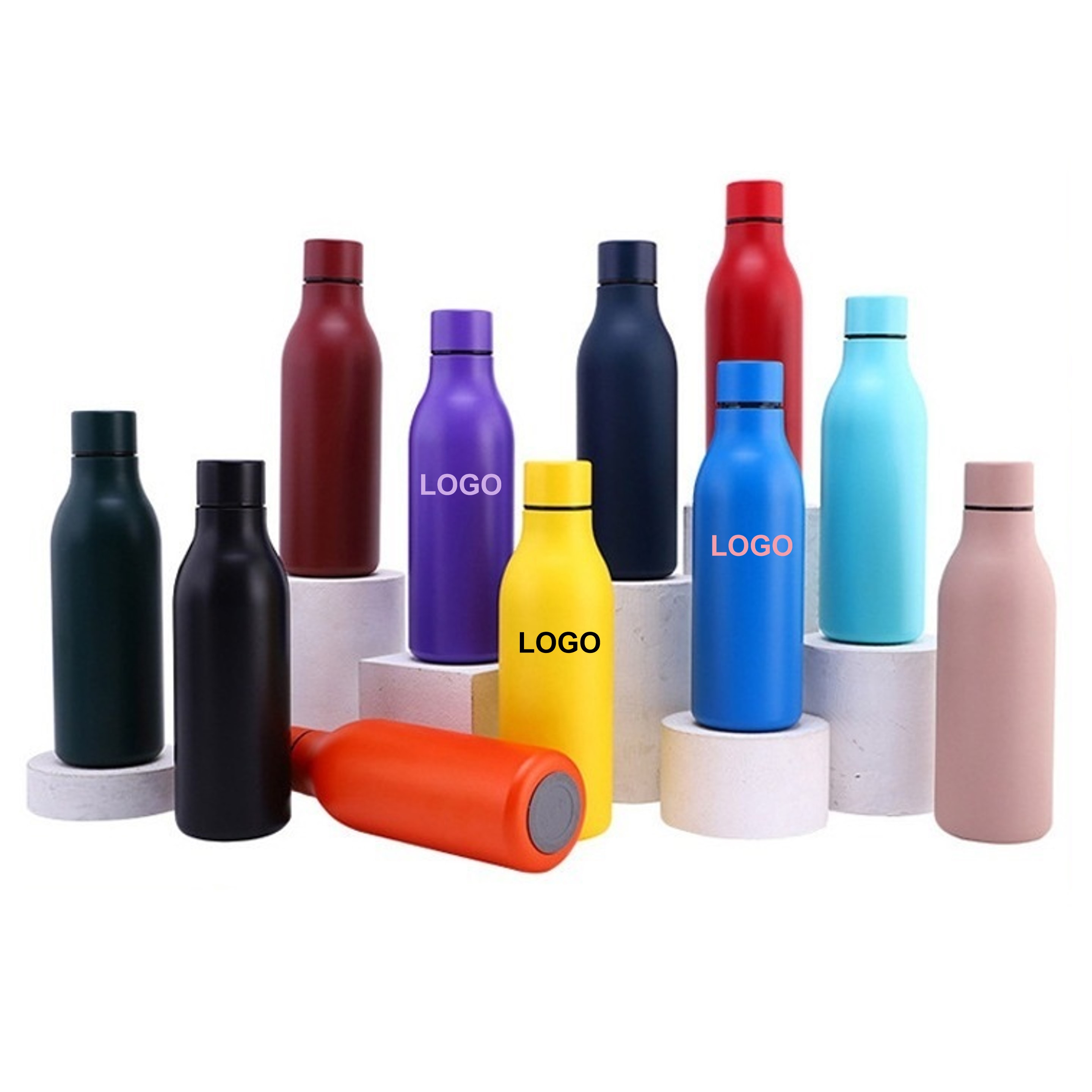 18 Oz. Stainless Steel Water Bottle (Direct Import) 2