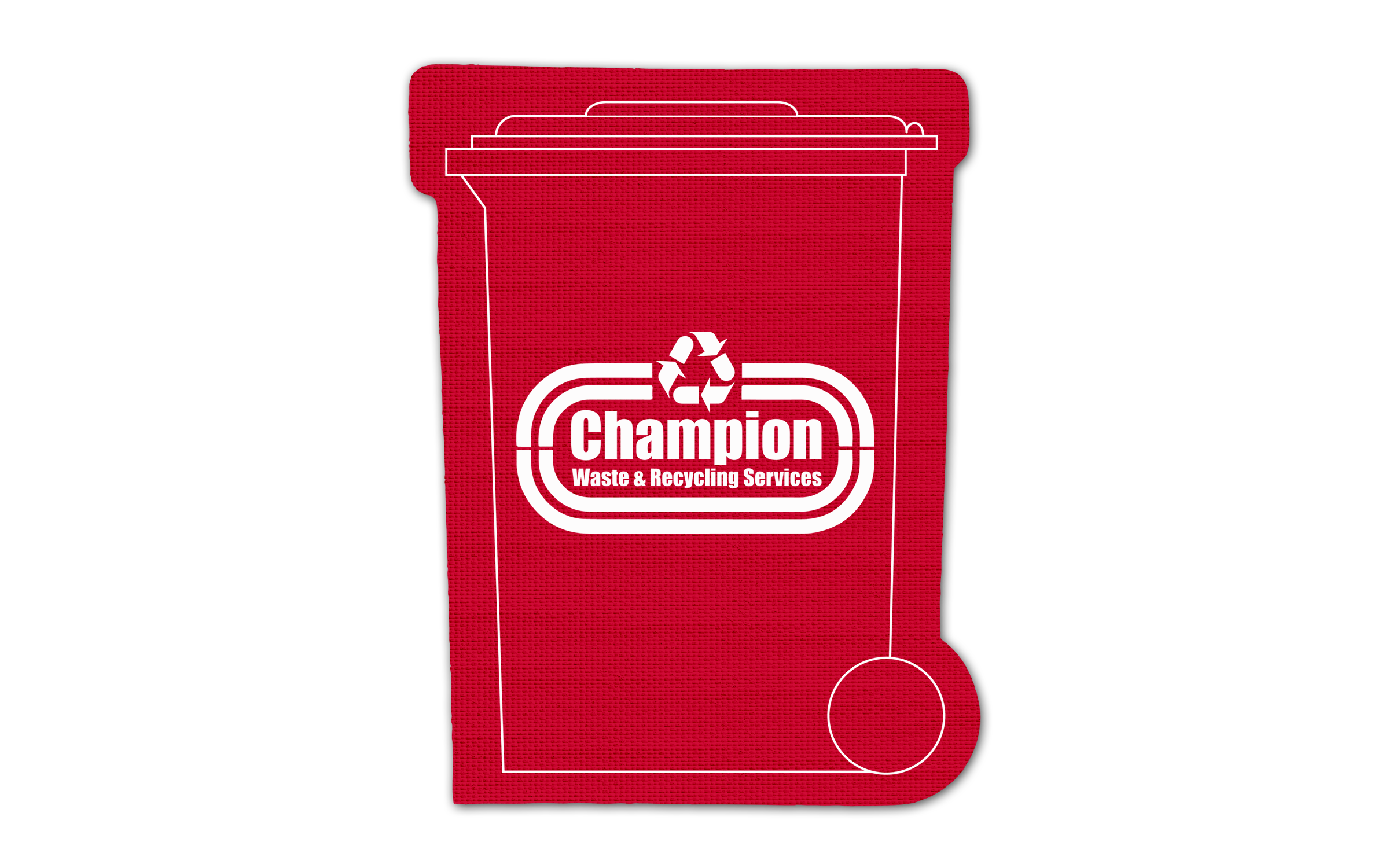 Recycling Bin Vinyl Jar Opener 73