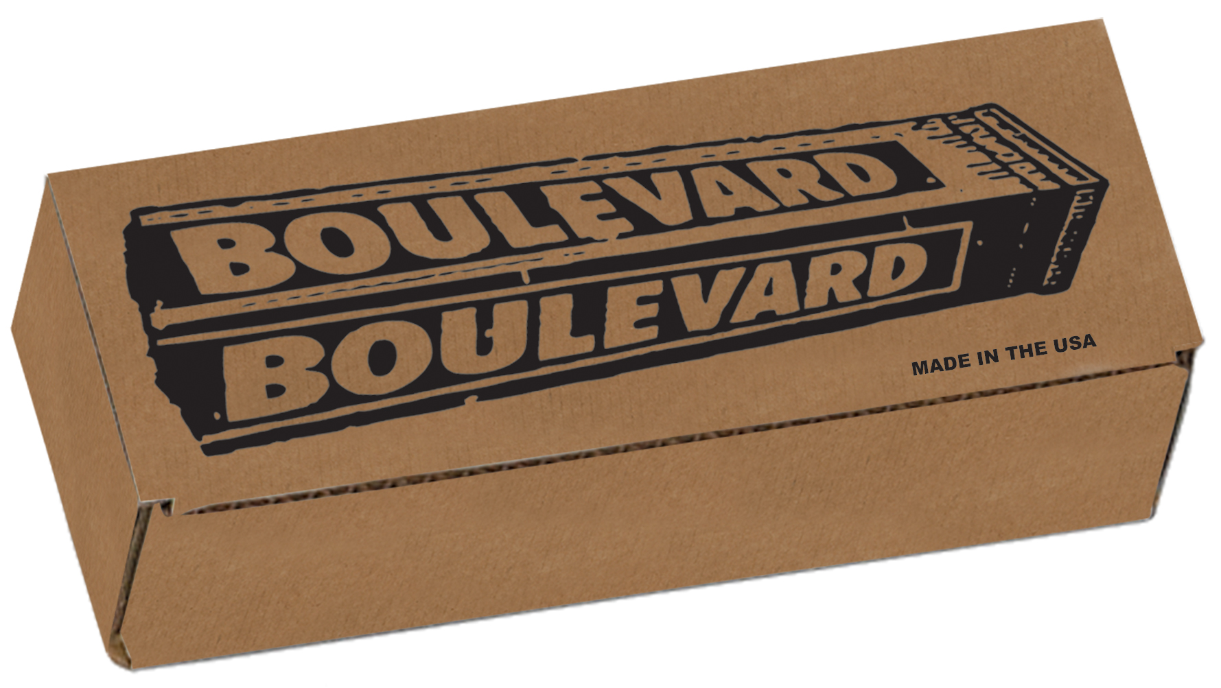 6 1/2" x 2 1/2" x 1 3/4" - B-Flute Inside Tuck Box 1