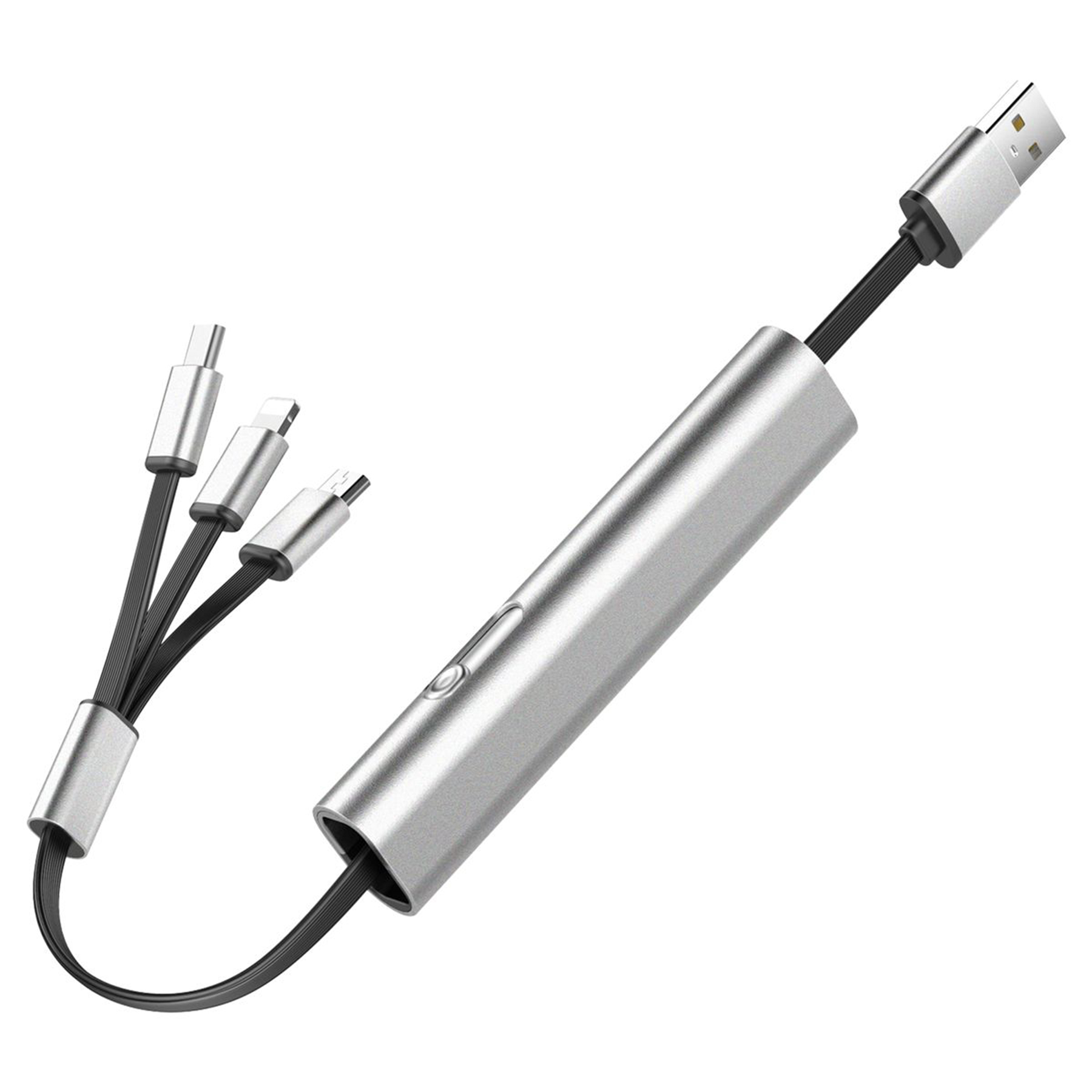 Portable 3-In-1 Storage USB Charger 6