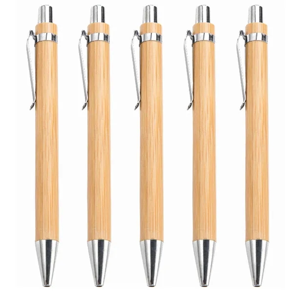 Eco-Friendly Bamboo Click Ballpoint Pen 5