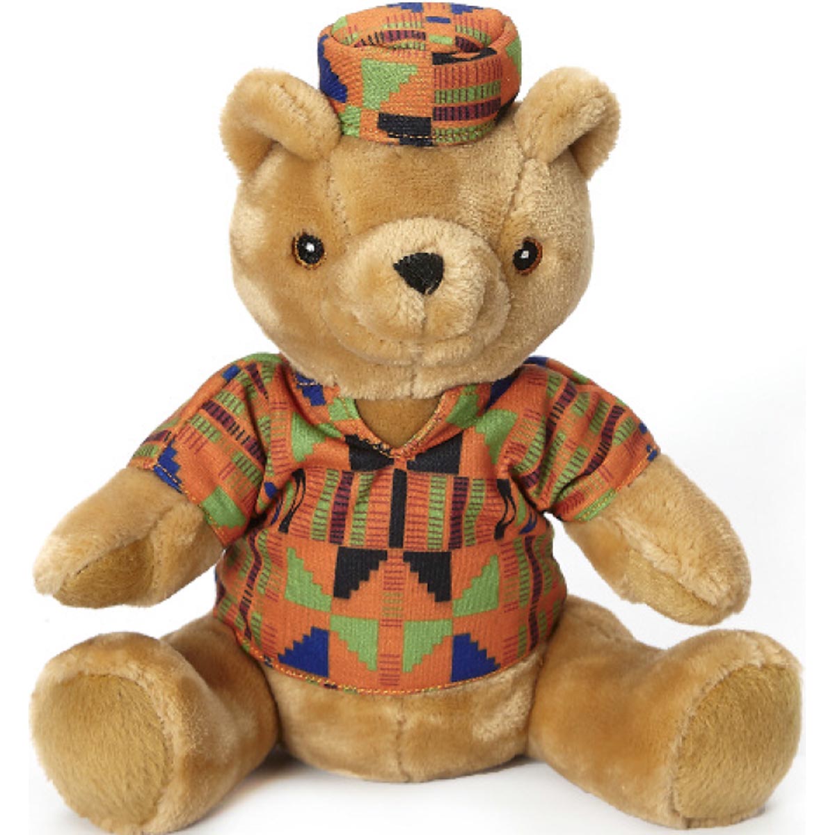 10" Ashante Kente Bear 2