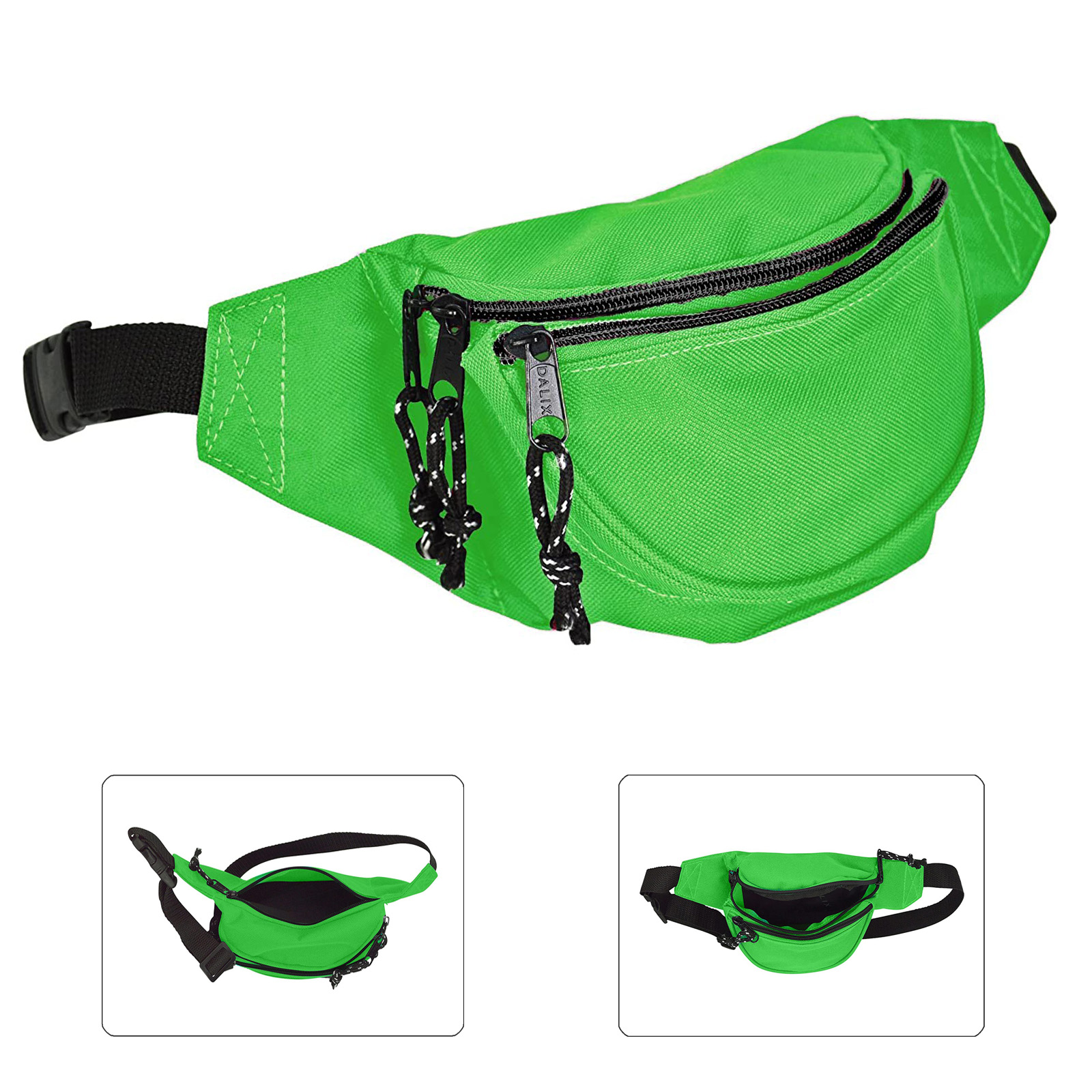 3 Pockets Traveling Concealment Pouch Airport Money Bag 2