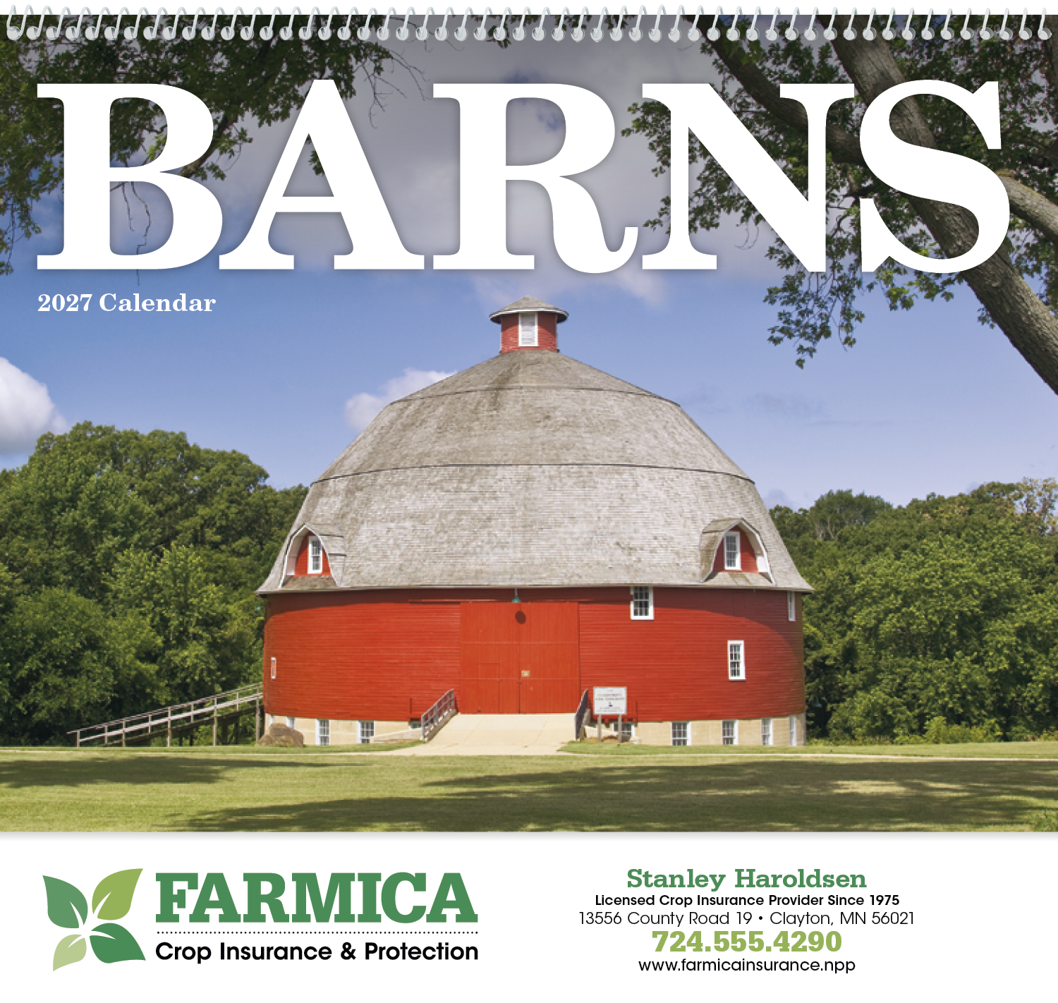 Triumph® Calendars Barns Calendar 57