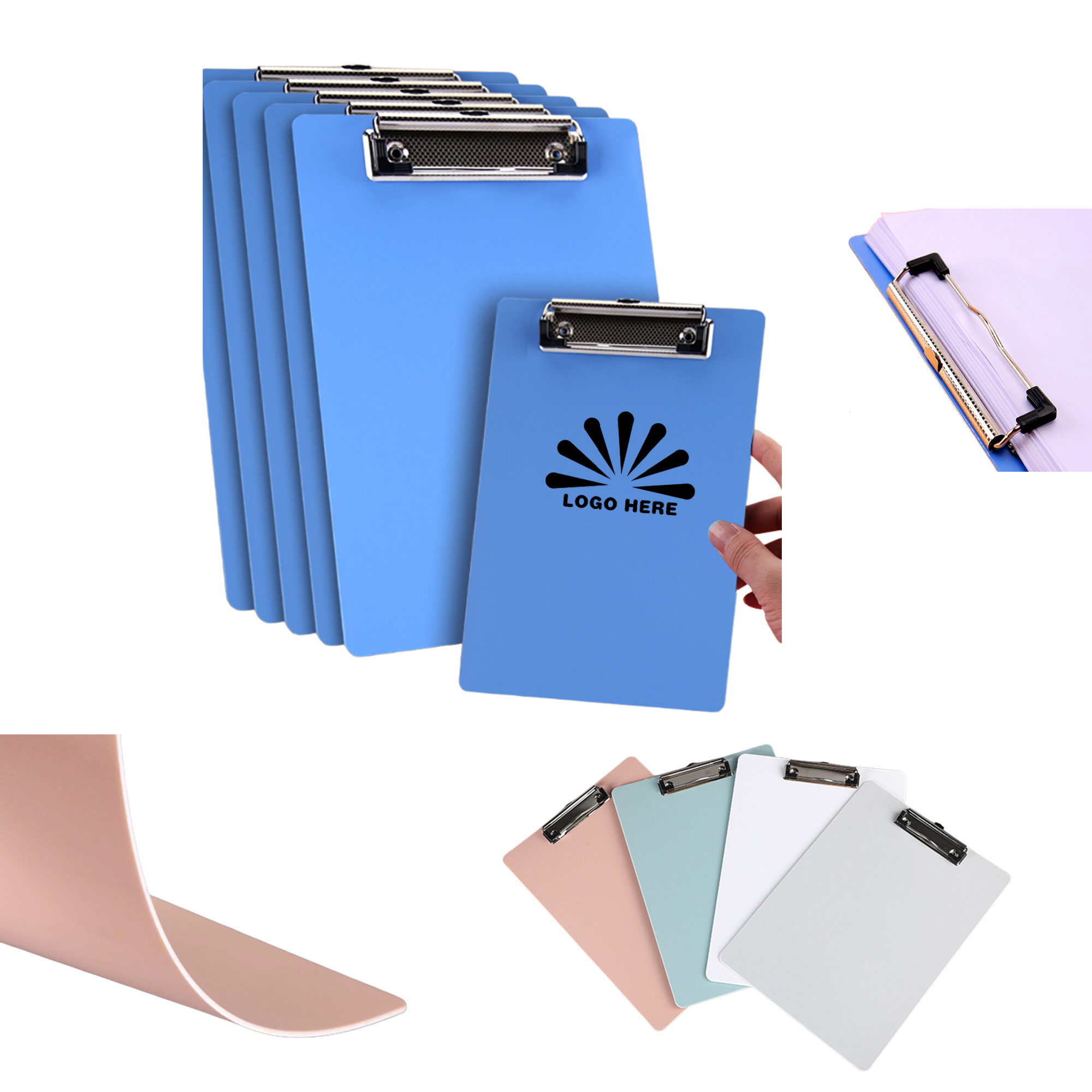 A4 Clip Boards with Secure Hold MOQ50 3