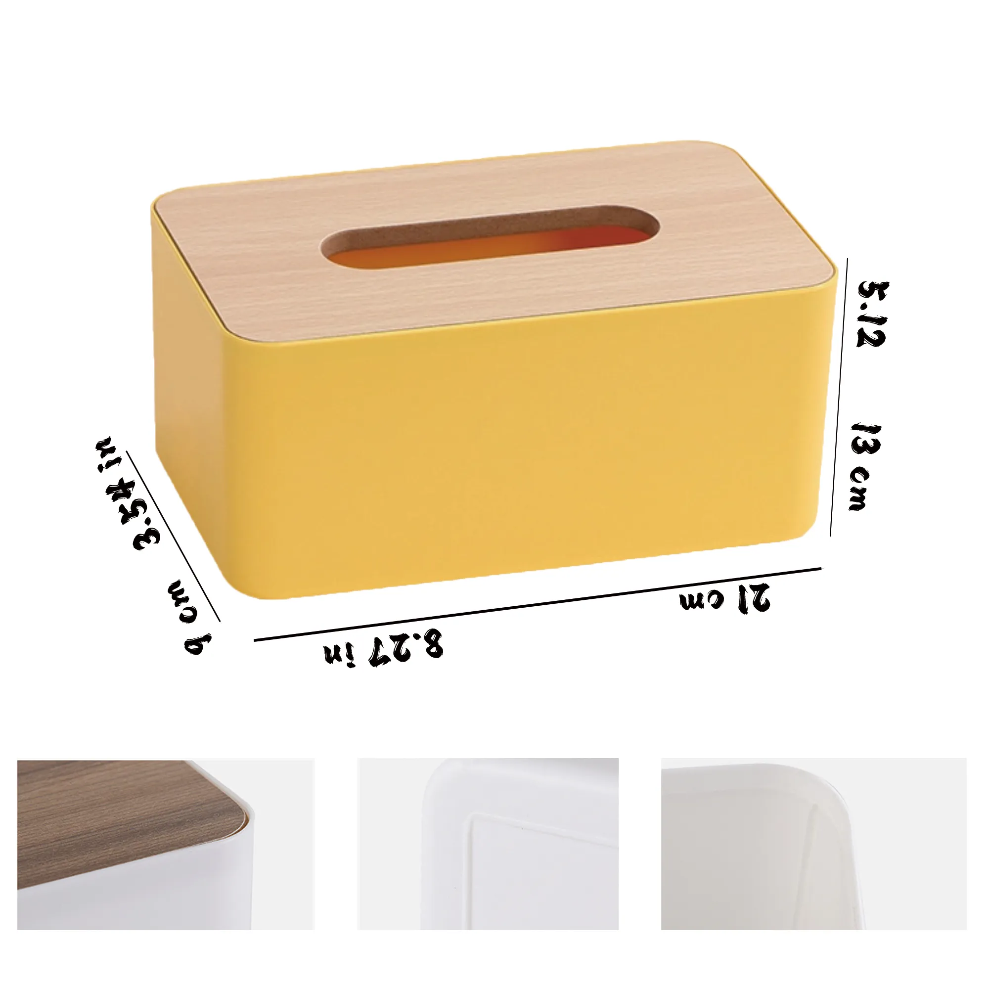 Minimalist Japanese-Style Tissue Box 2