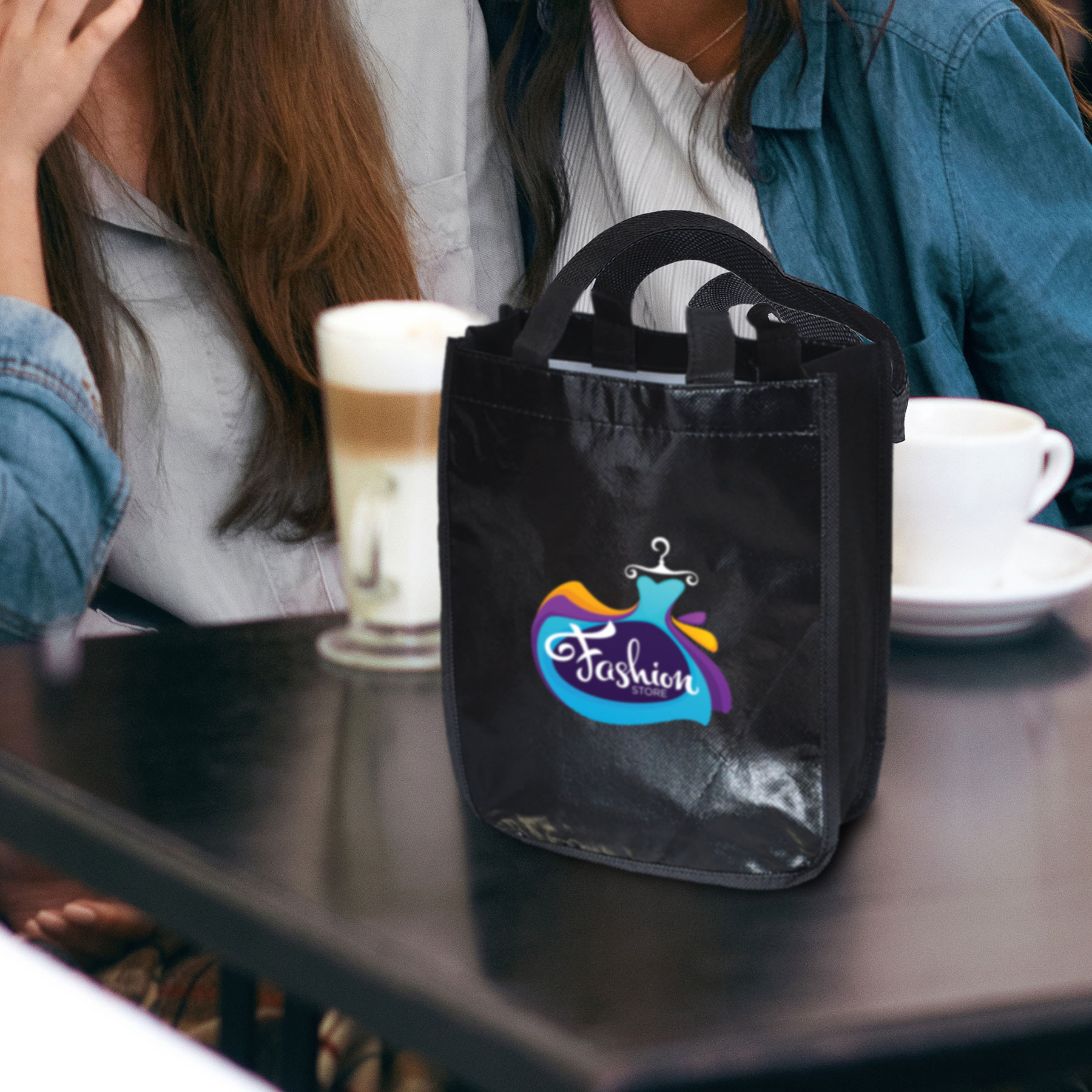 Laminated Fashion Tote Bag 9