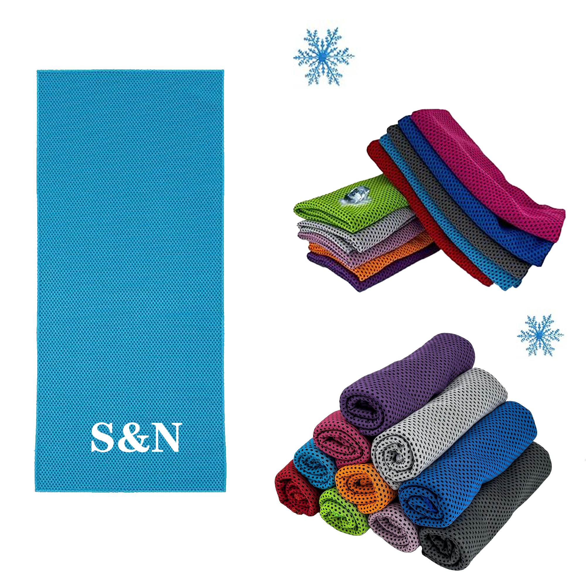 Colorful Polyester Cooling Towel 1