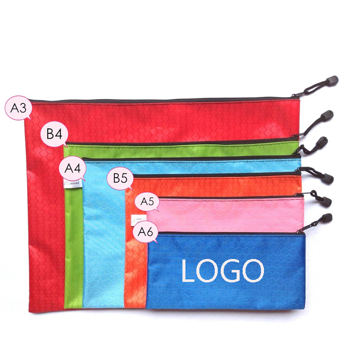 A4 Waterproof Zipper Document Pouch 3