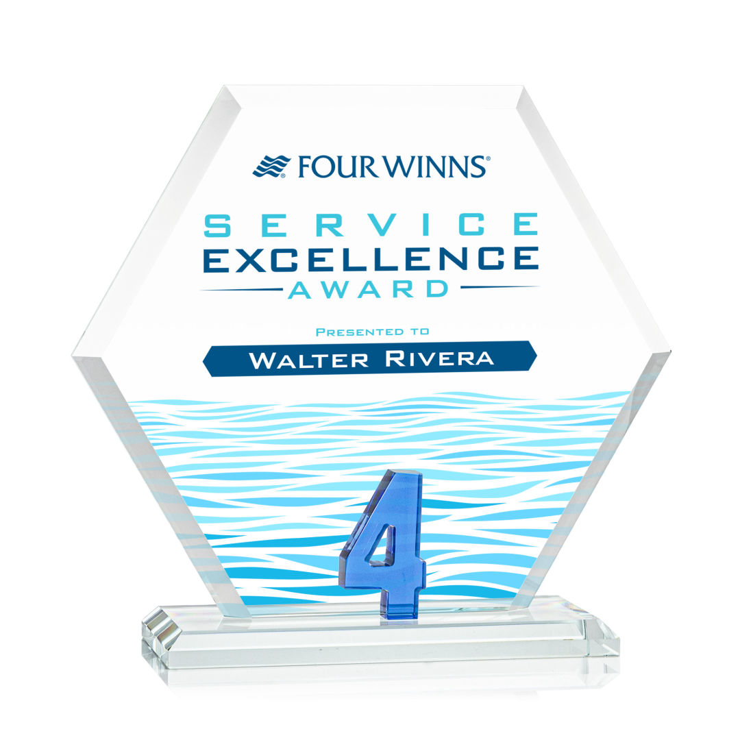 Riviera Milestone VividPrint™ Award - Blue 7
