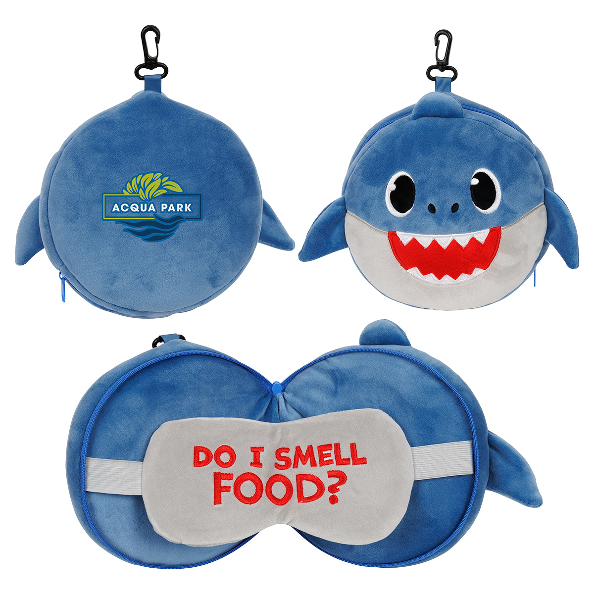 Comfort Pals™ Shark 2-in-1 Pillow Sleep Mask 2