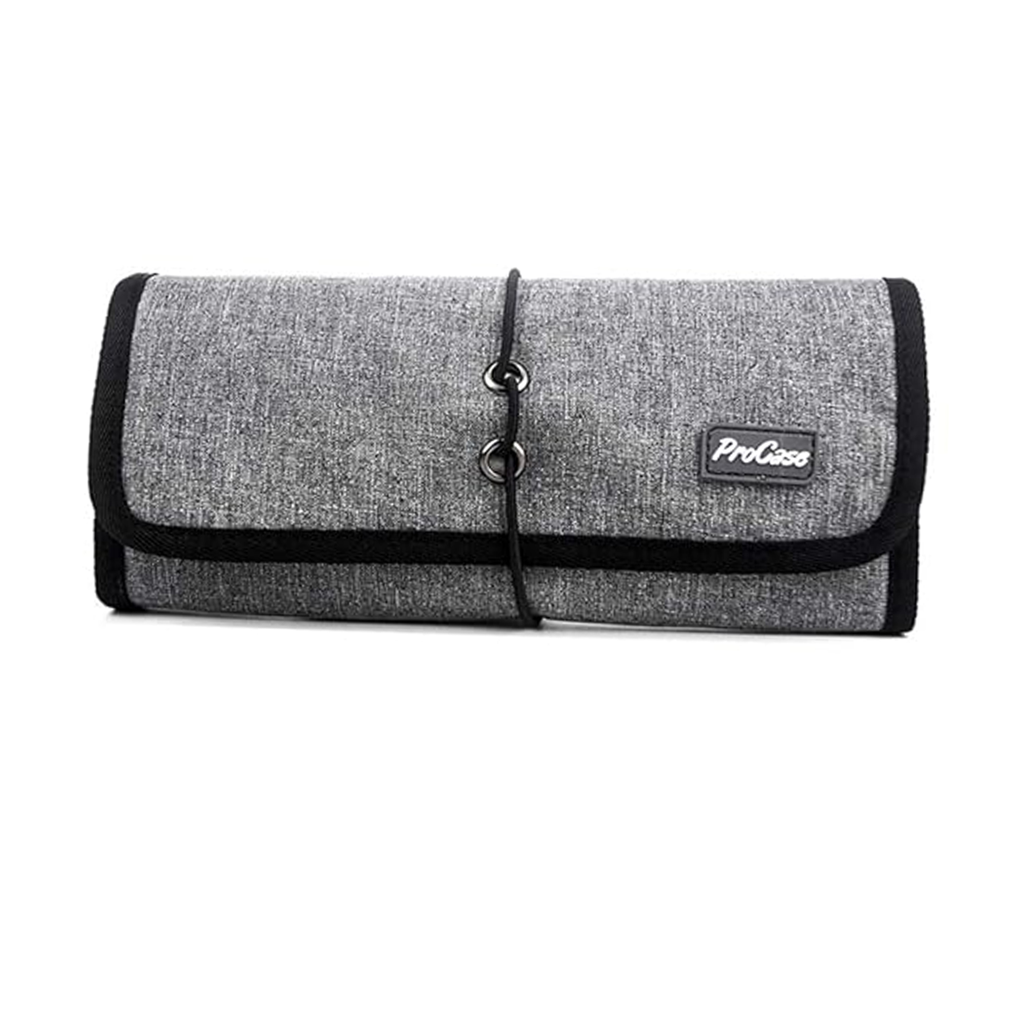 Folded Canvas Cable Organizer Bag 4