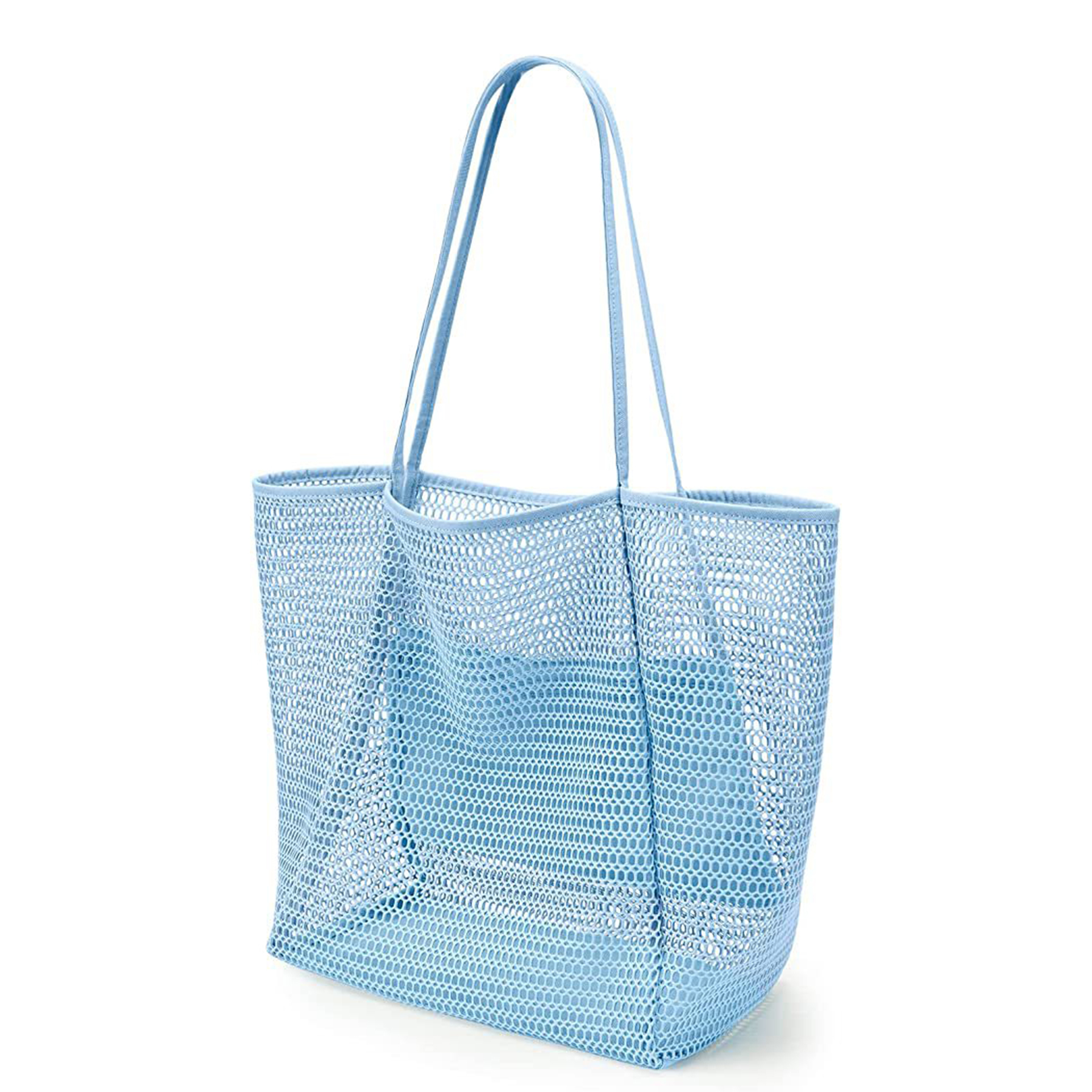 Polyester Casual Beach Mesh Tote Bag 3