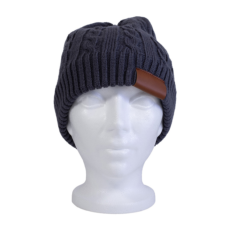"THE COZY" Cable Knit Beanie With Fluffy Soft Lining 28