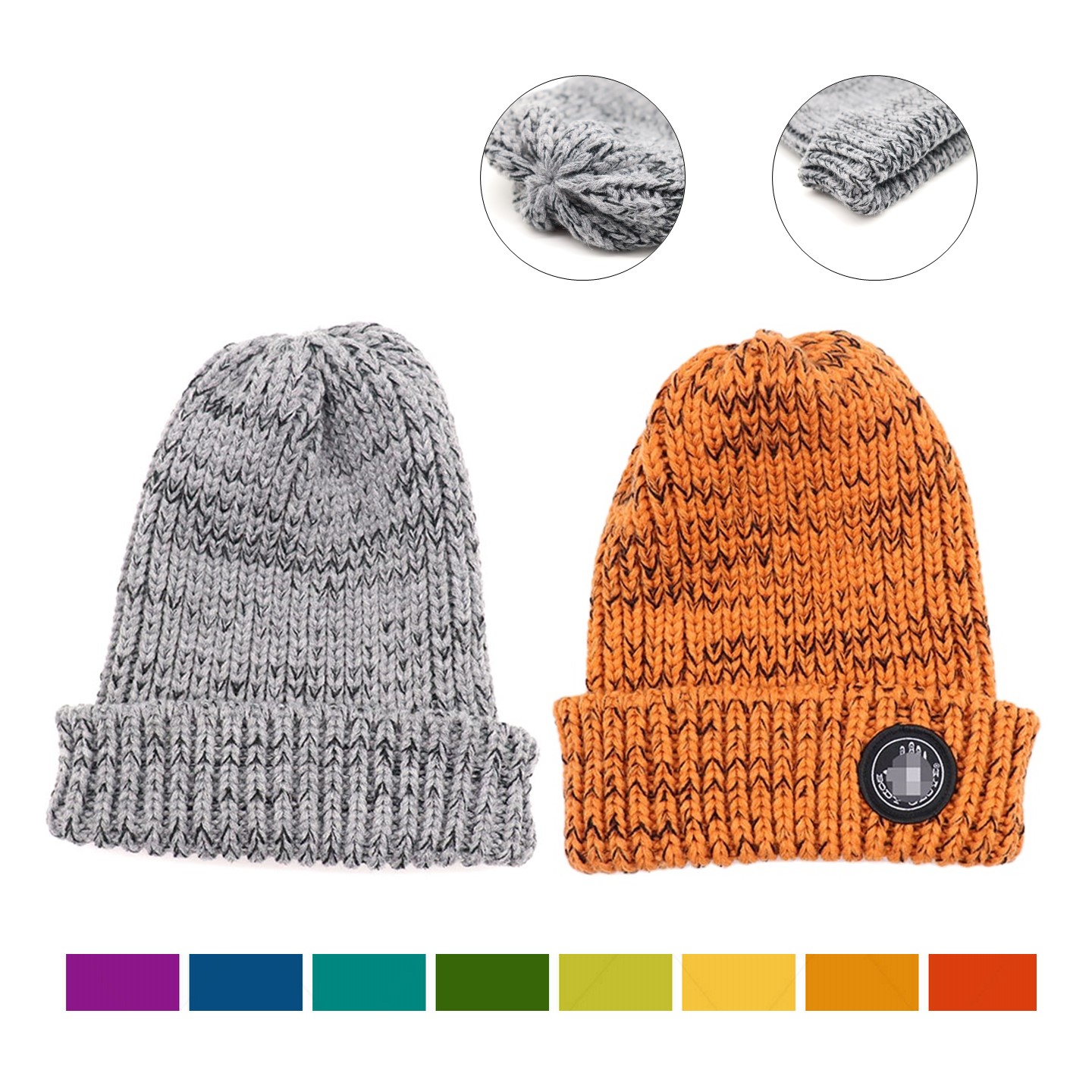Mix Color Knitted Beanie 3