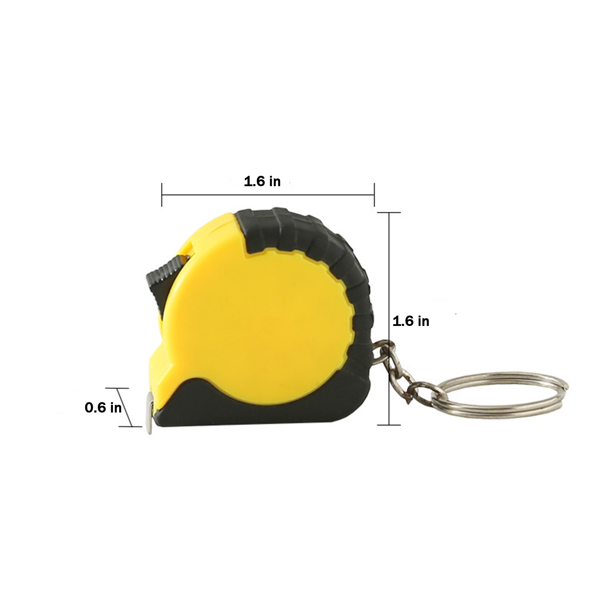 Rubber-Coated Gift Tape Measure 3