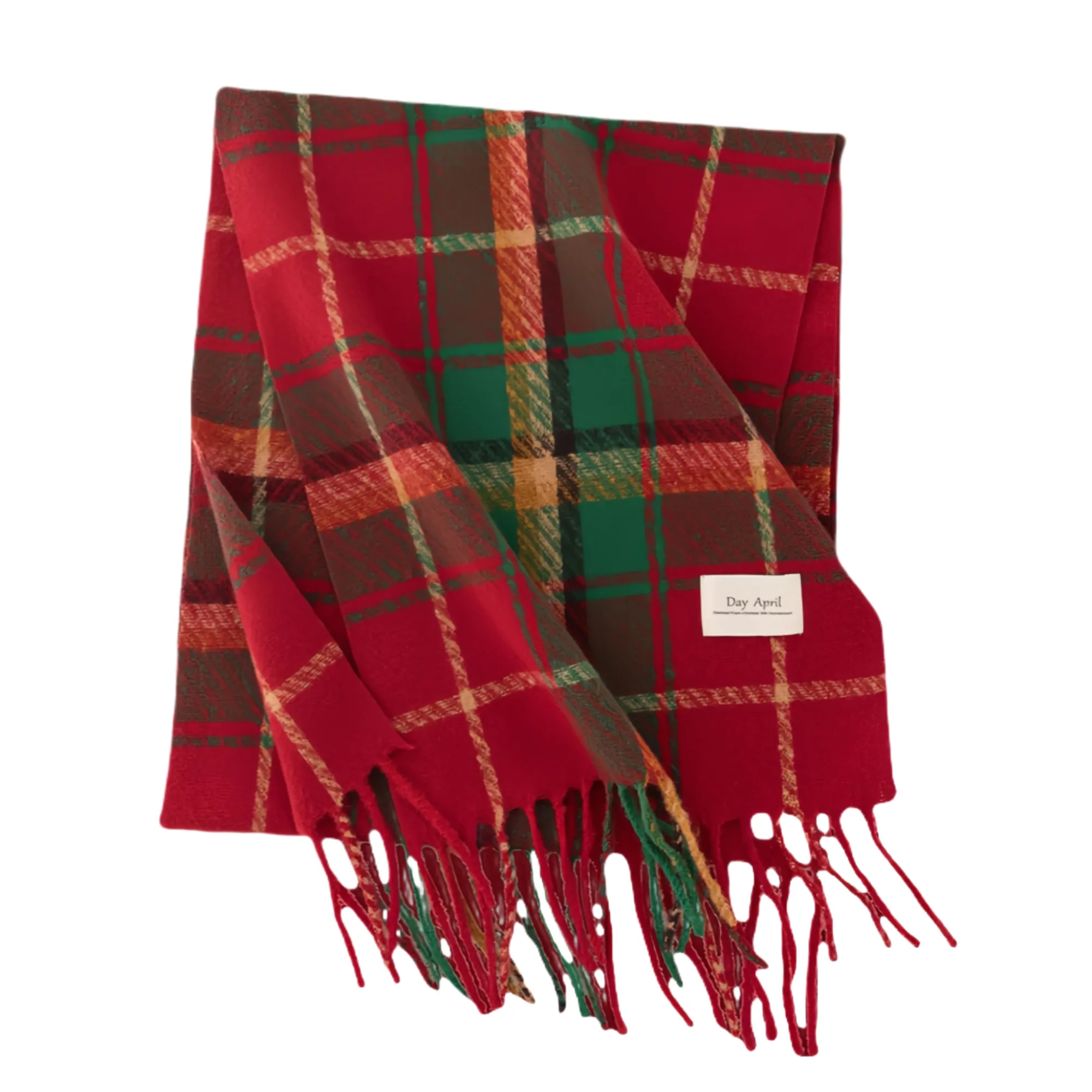 Christmas Plaid Scarf 10