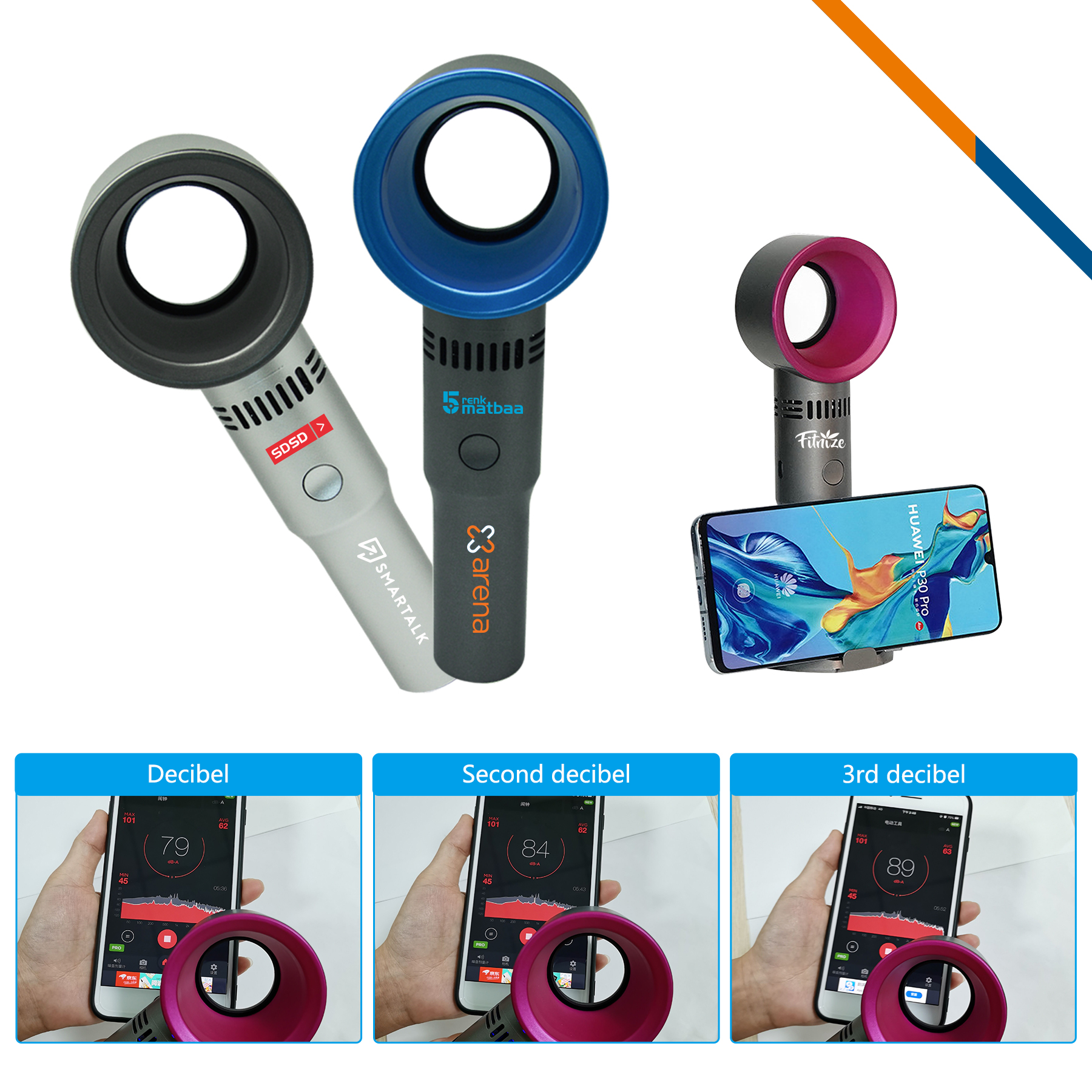 SoloCool Mini Bladeless Handheld Fan 7