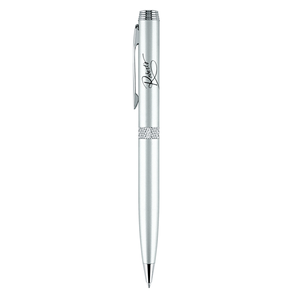 Apolo-II Satin Chrome Metal Pen, Ballpoint pen 3