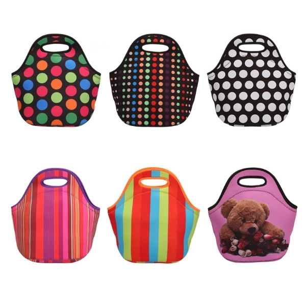 Full Color Neoprene Insulated Lunch Bag 13
