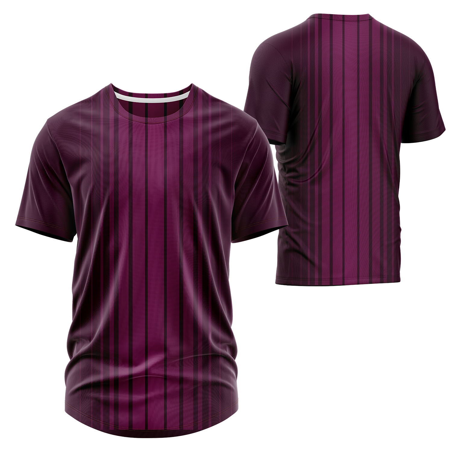 Unisex 125 GSM Woven Roving Performance Sublimation Short Sleeve T-shirt 6
