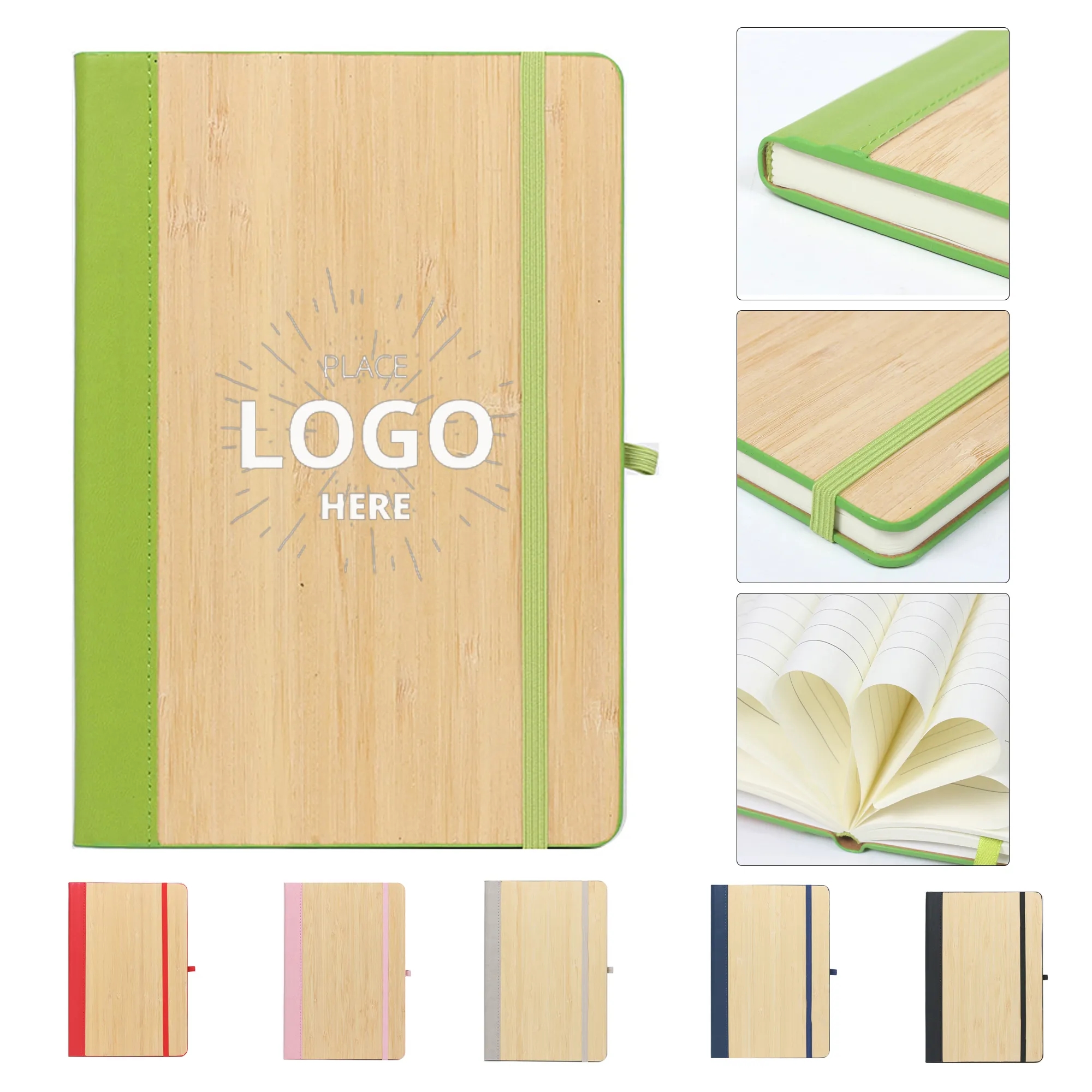 PU Bamboo Notebook 5