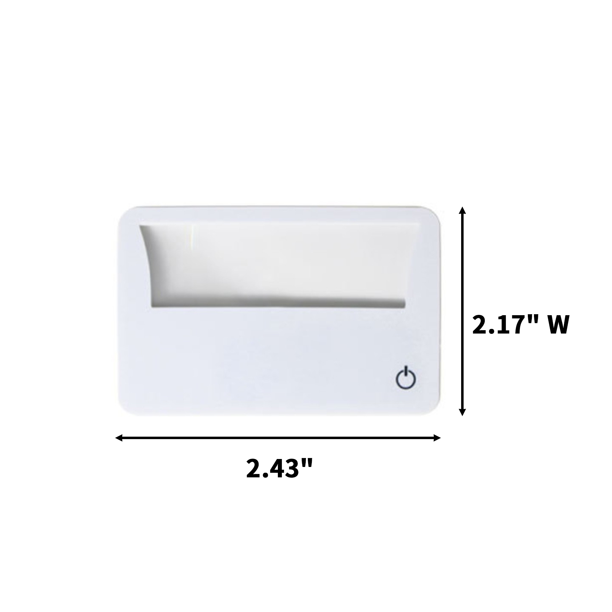 Credit Card Size Three Times Lighted Magnifier 5