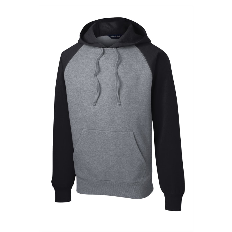 Sport-Tek Raglan Colorblock Pullover Hooded Sweatshirt., custom hoodie or sweatshirt with logo imprint 4