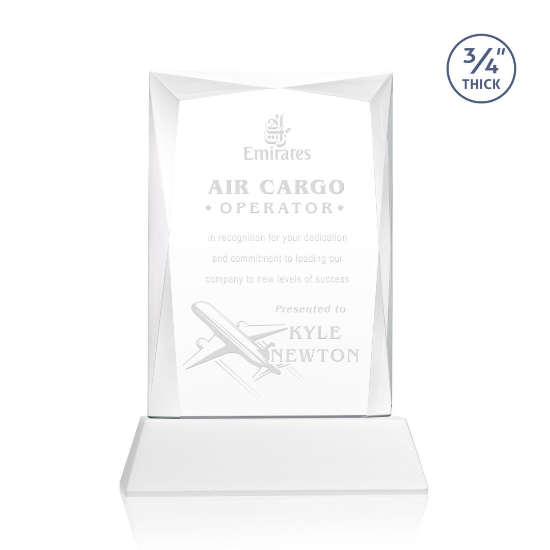 Messina Award on Newhaven Base - White 2