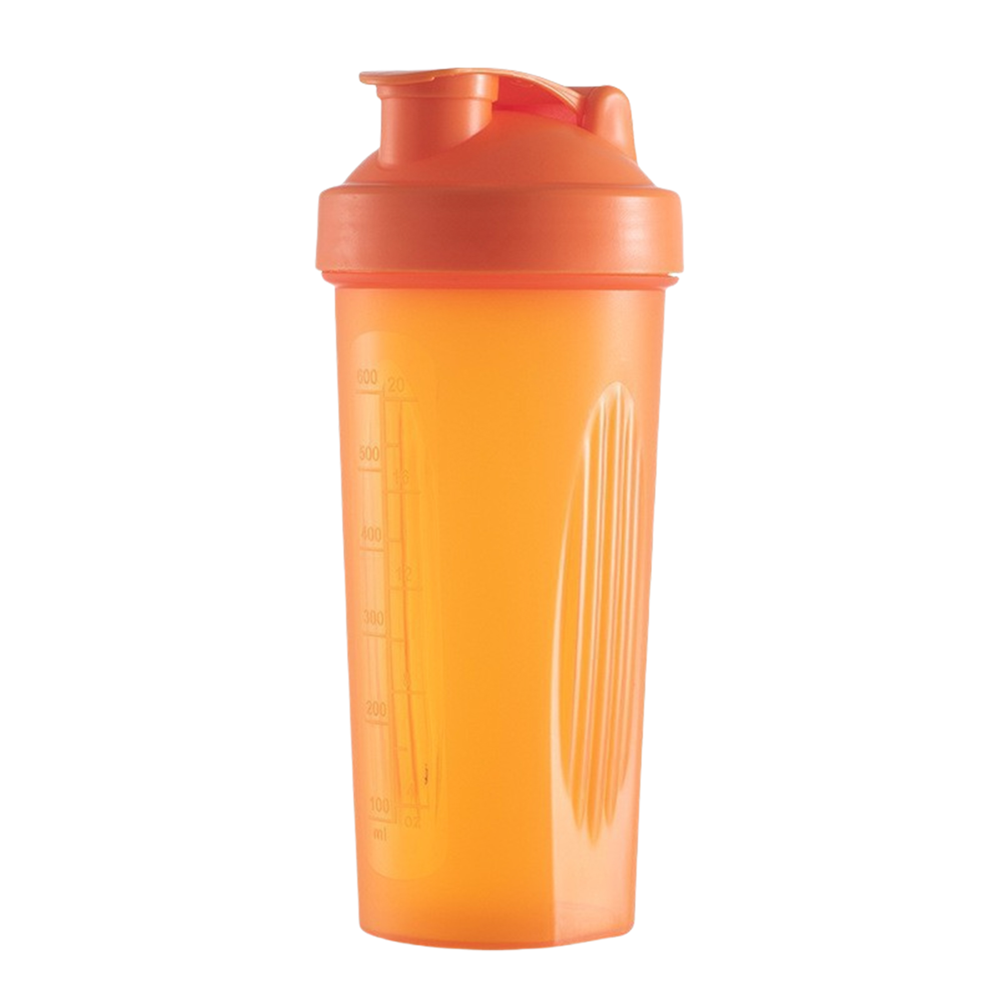 600ml Shaker Bottle for Protein Shakes with Measurement Marks 9