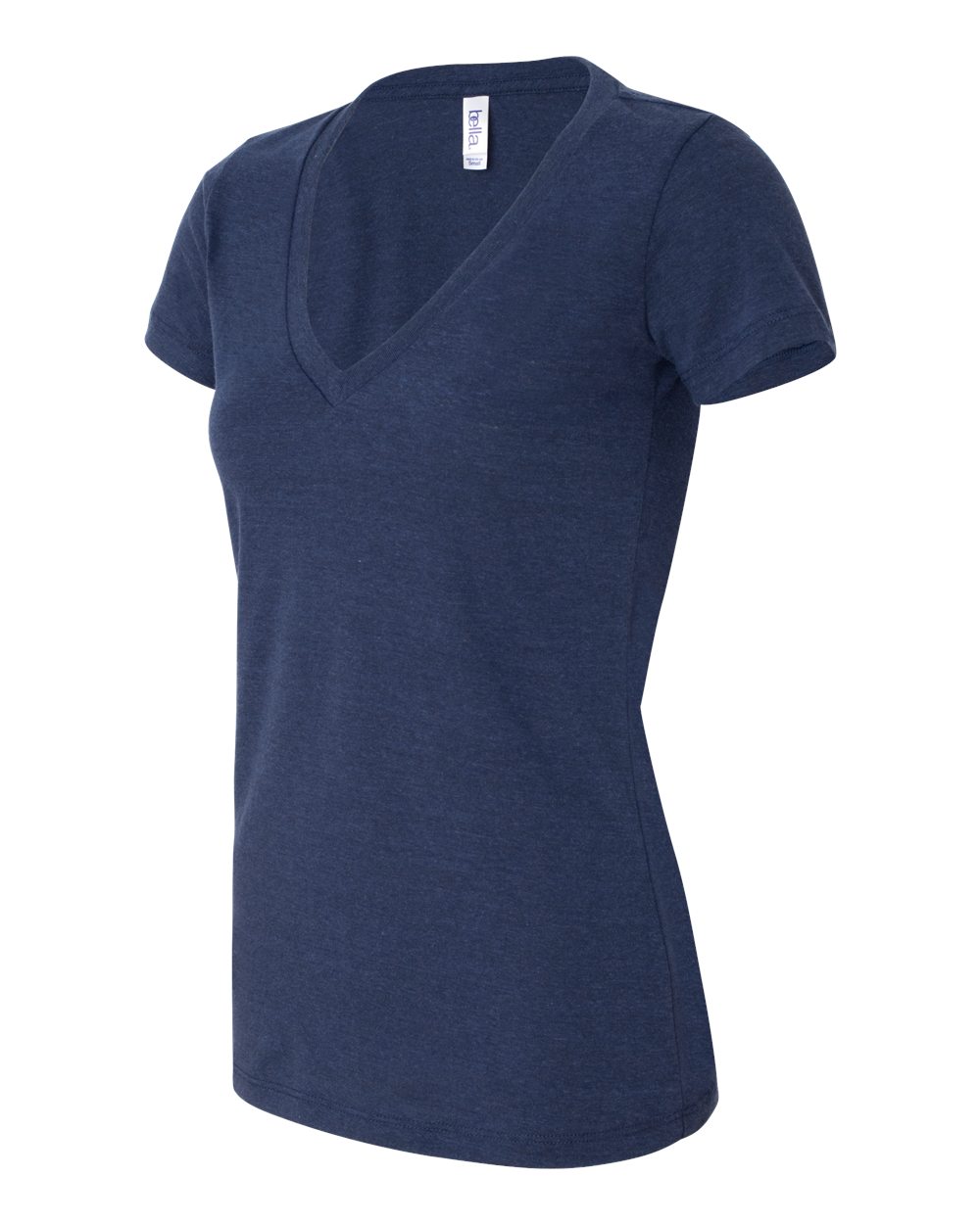 Women's Triblend Deep V-Neck Tee - 8435 38