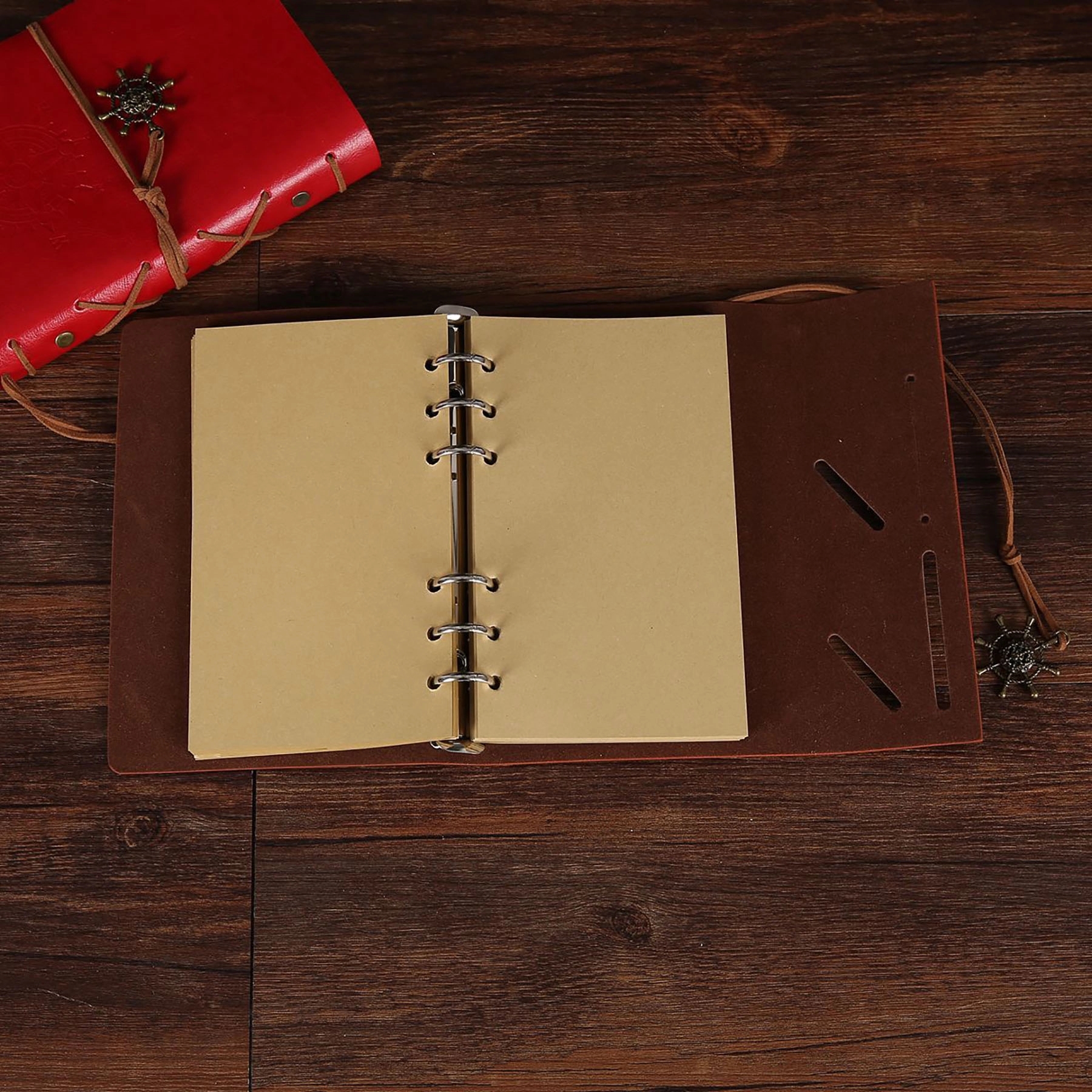 A6 Business PU Cover Bandage Pirate Notebook 3