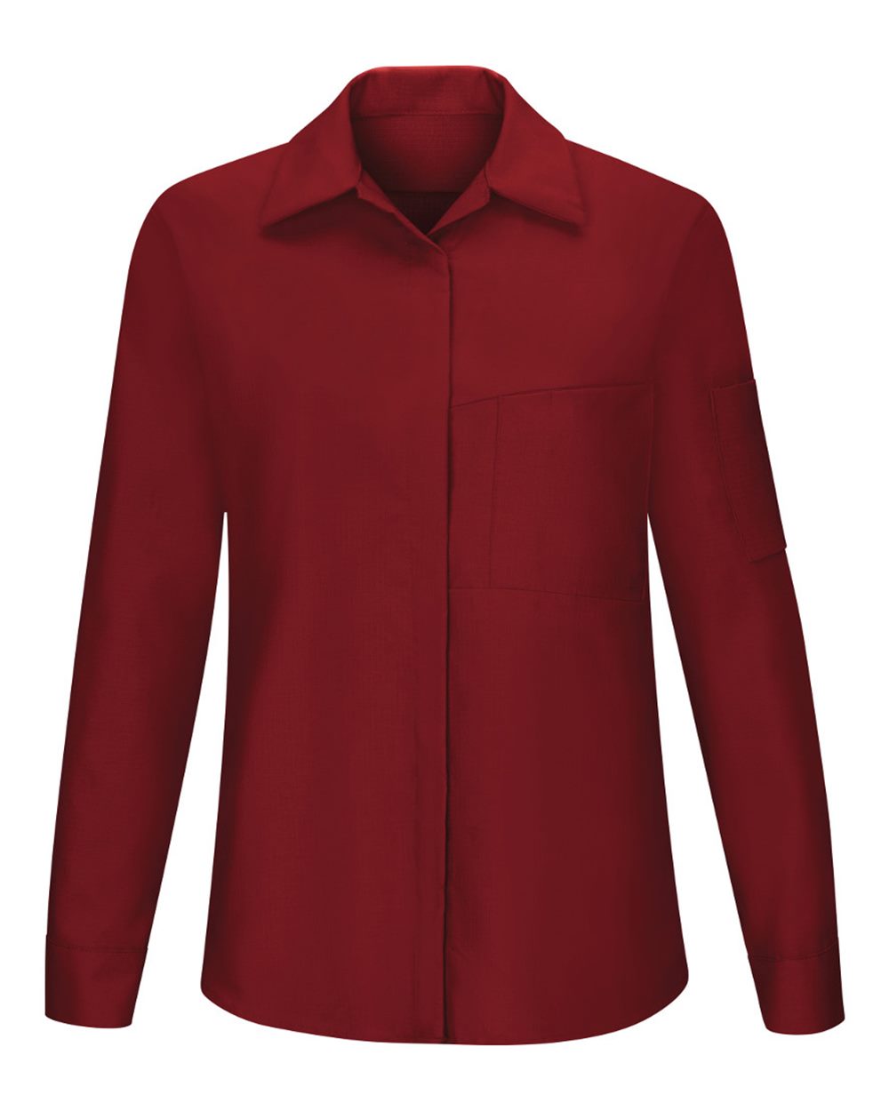 Women's Performance Plus Long Sleeve Shop Shirt with Oilblok Technology - SY31 10
