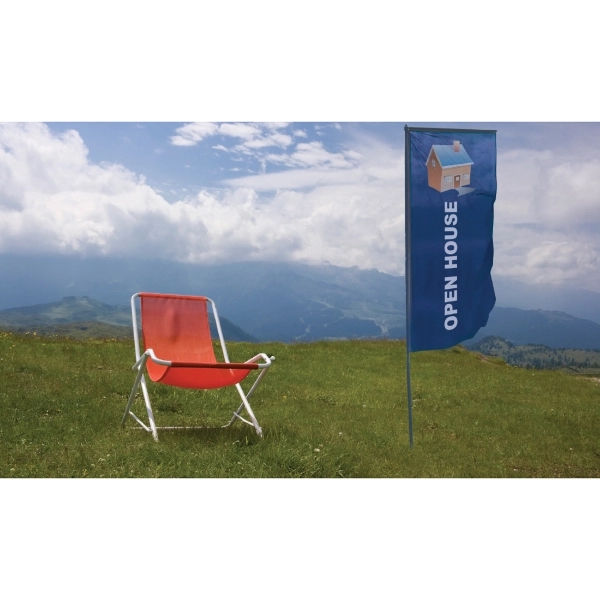 6' Advertising Standard Tower Flag Kit 2