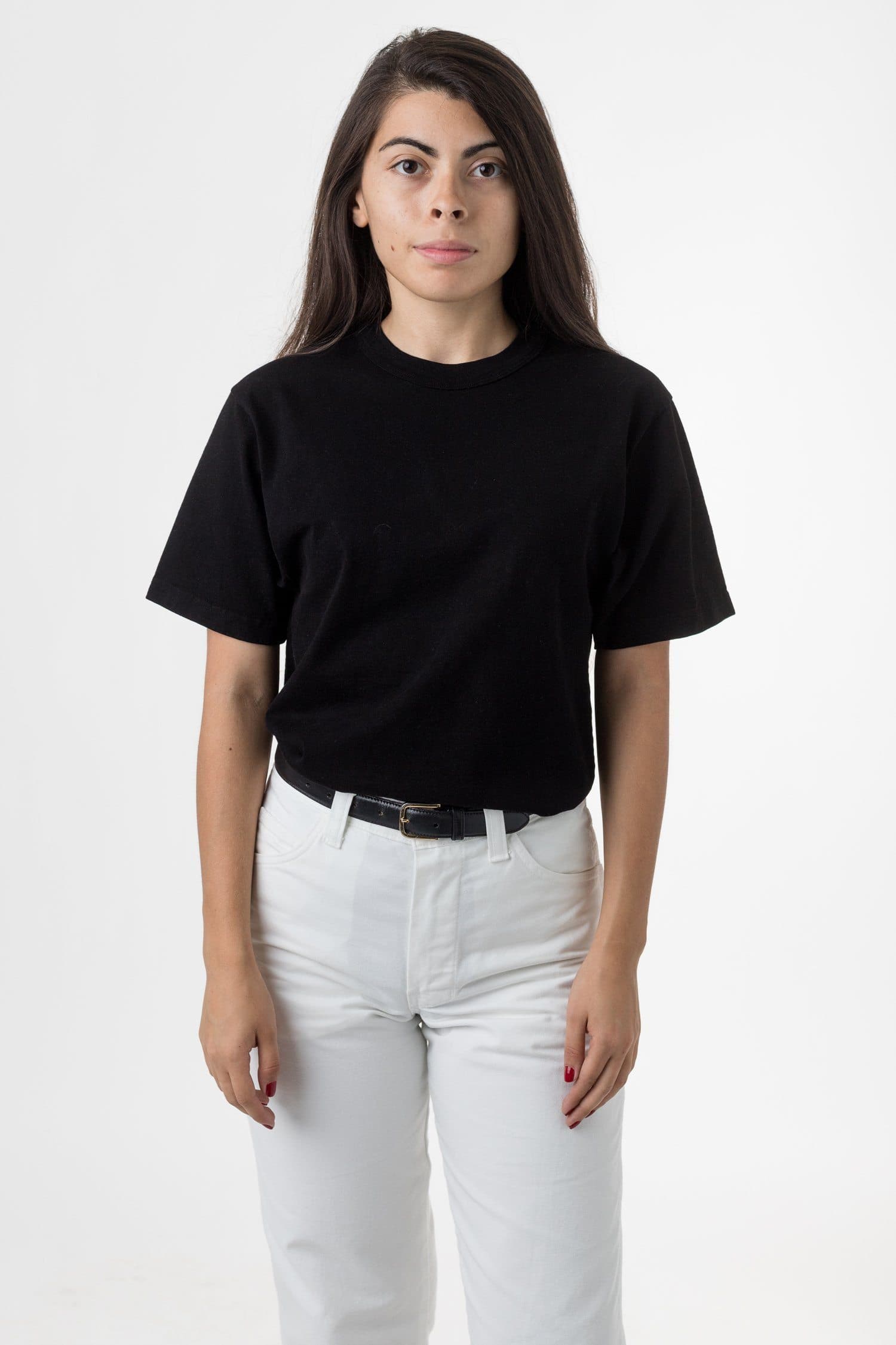 8.5 OZ HEAVY JERSEY GARMENT DYE T-SHIRT W BINDING 9