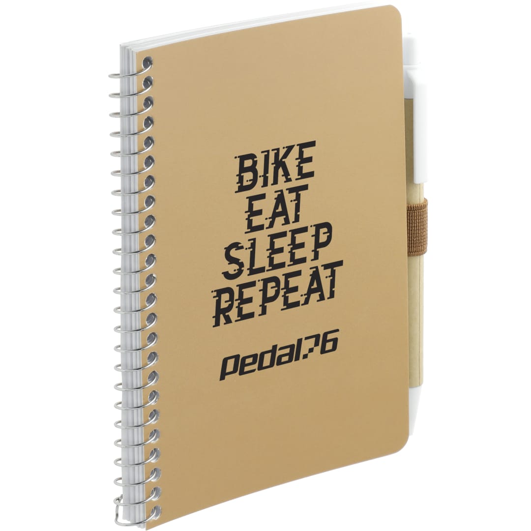 FSC® Mix 4" x 6" Pocket Spiral Notebook with Pen 138