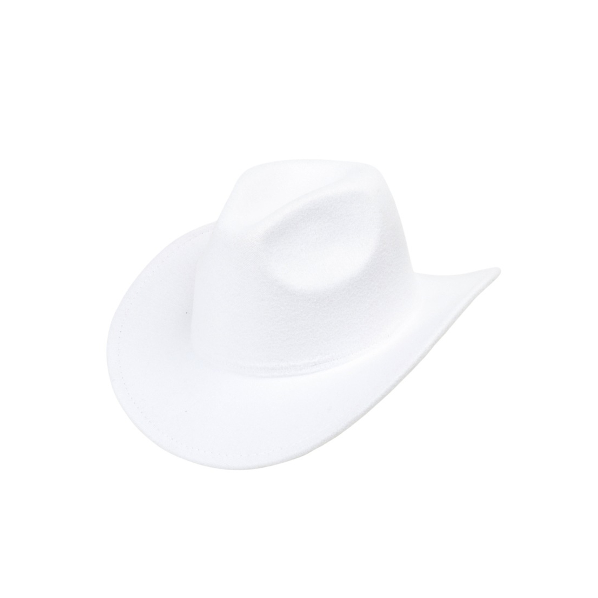 Polyester Felt Western Cowboy Hat Vintage Jazz Style 10
