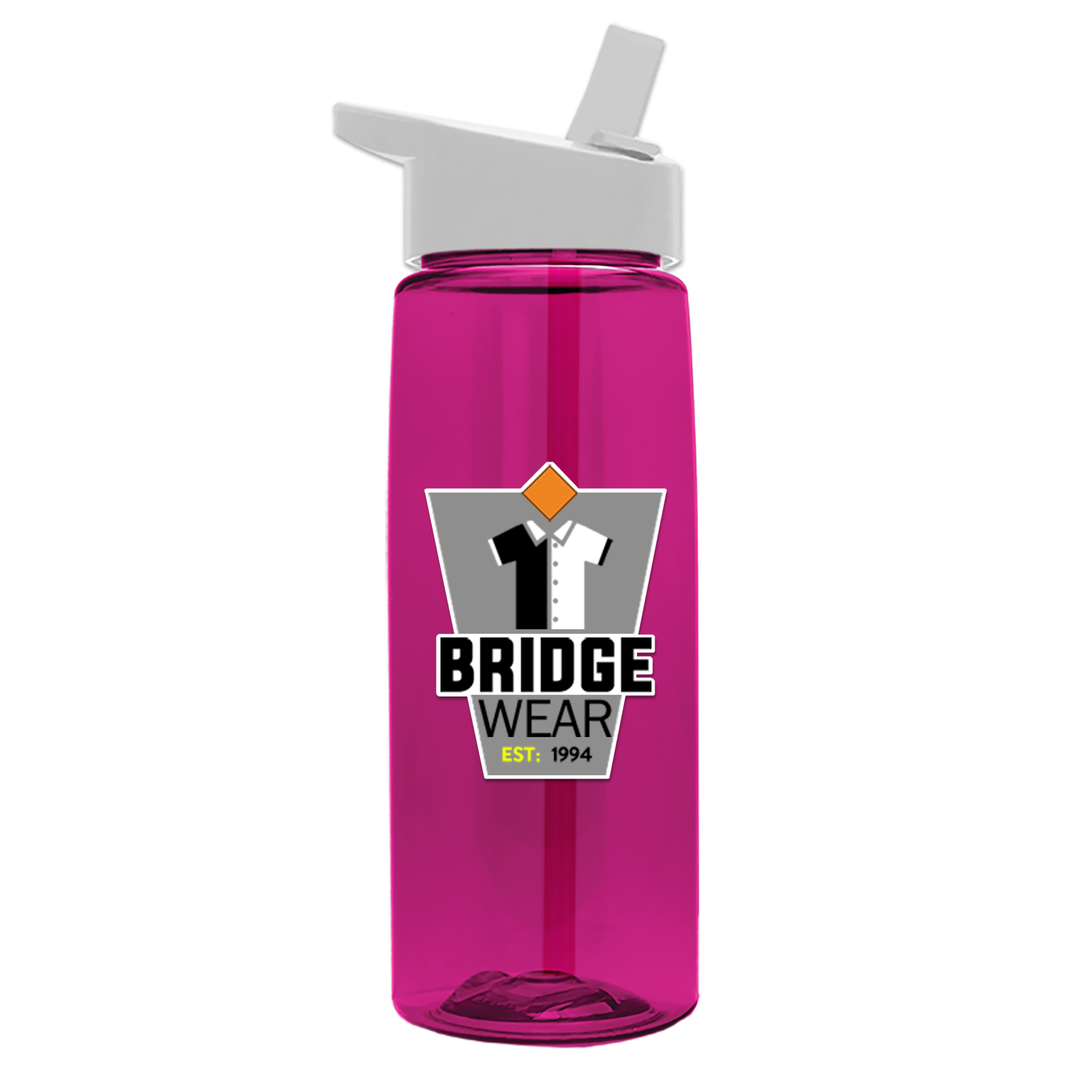 Garyline® Flair Tritan® Bottle with Flip-Straw Lid - 26 oz. 877