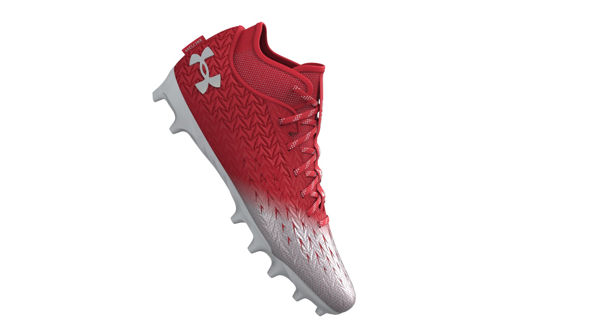 UA Spotlight 4 MC Men's Football Cleats, custom athletic wear with logo imprint 2