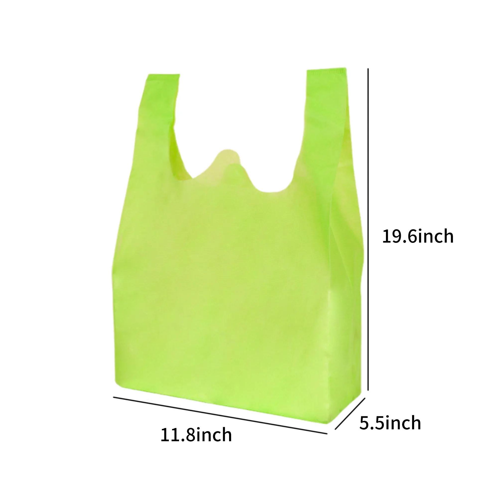 Reusable Non Woven Vest Bag Compact and Sturdy Build 1