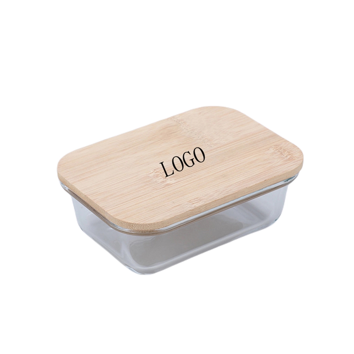 13 Oz Glass Food Storage Container With Bamboo Lid 4