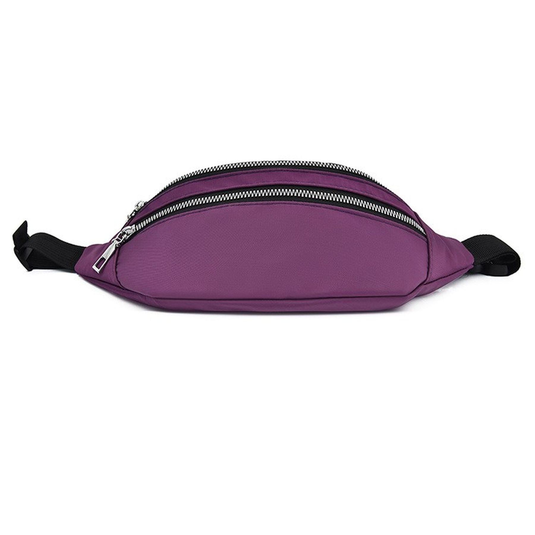 Sports Zipper Fanny Pack Travel Oxford Waist Bag 13