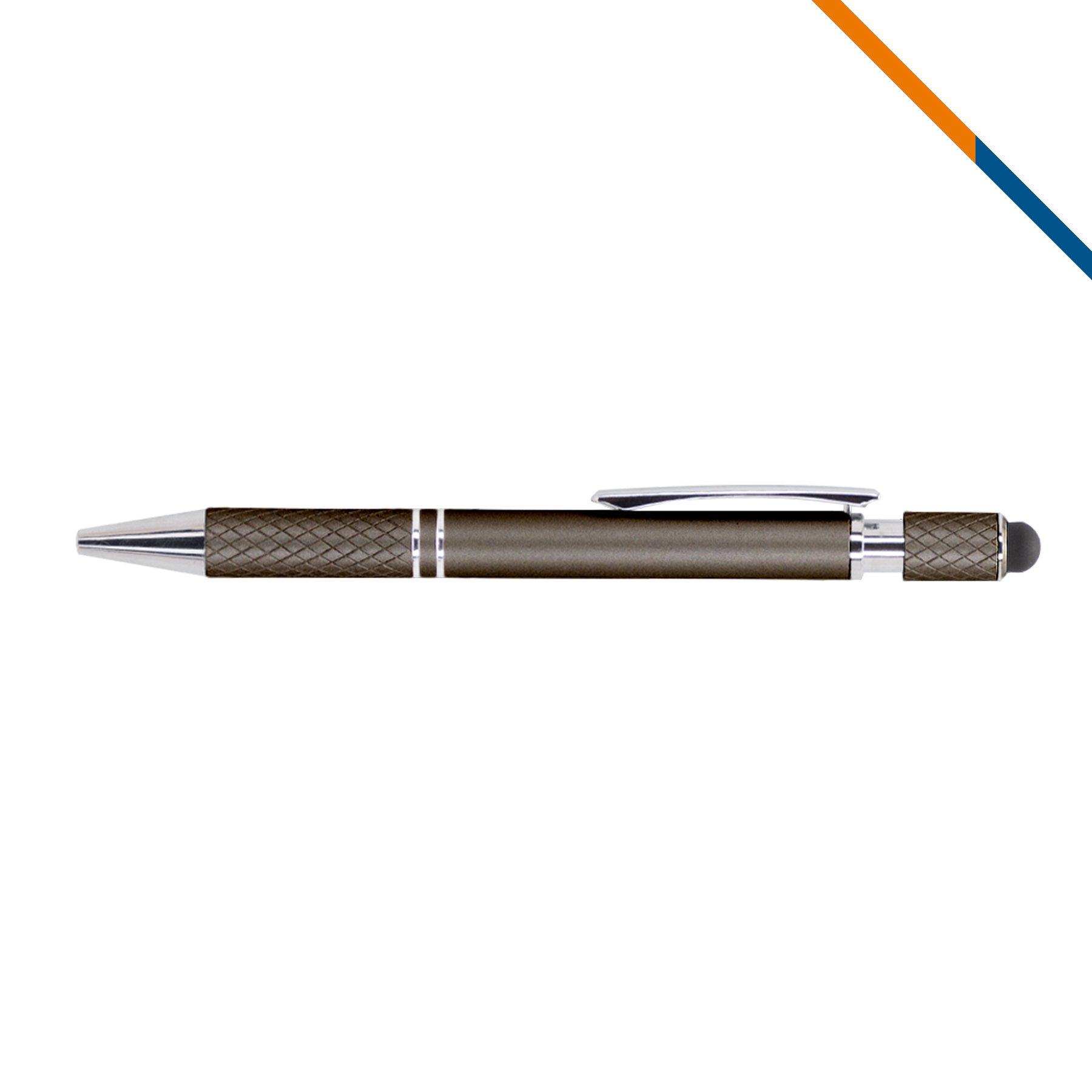 ZipPen Spin It Executive Metal Stylus Ballpoint Pen 4