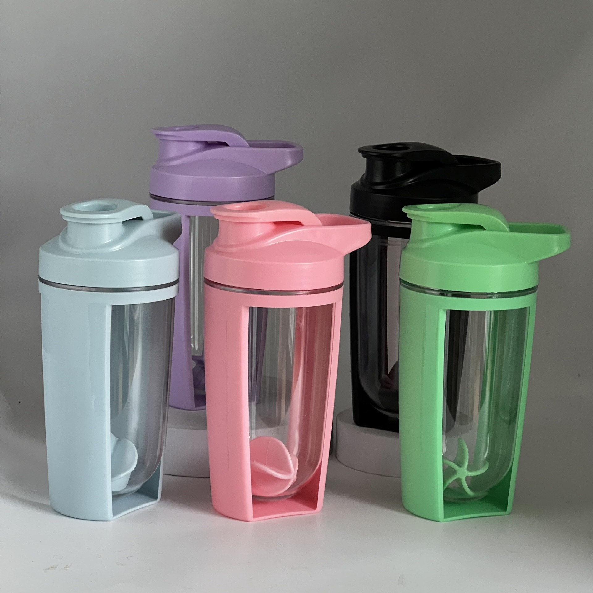 Plastic Sports Shake Bottle 5