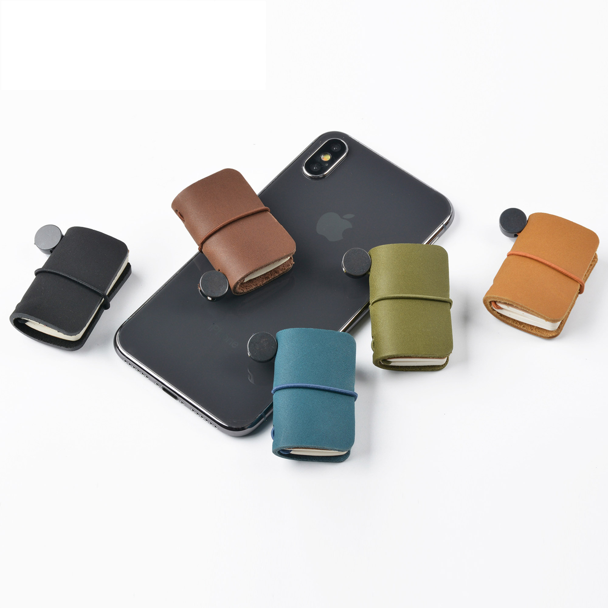 Handmade Mini Genuine Leather Journals 9