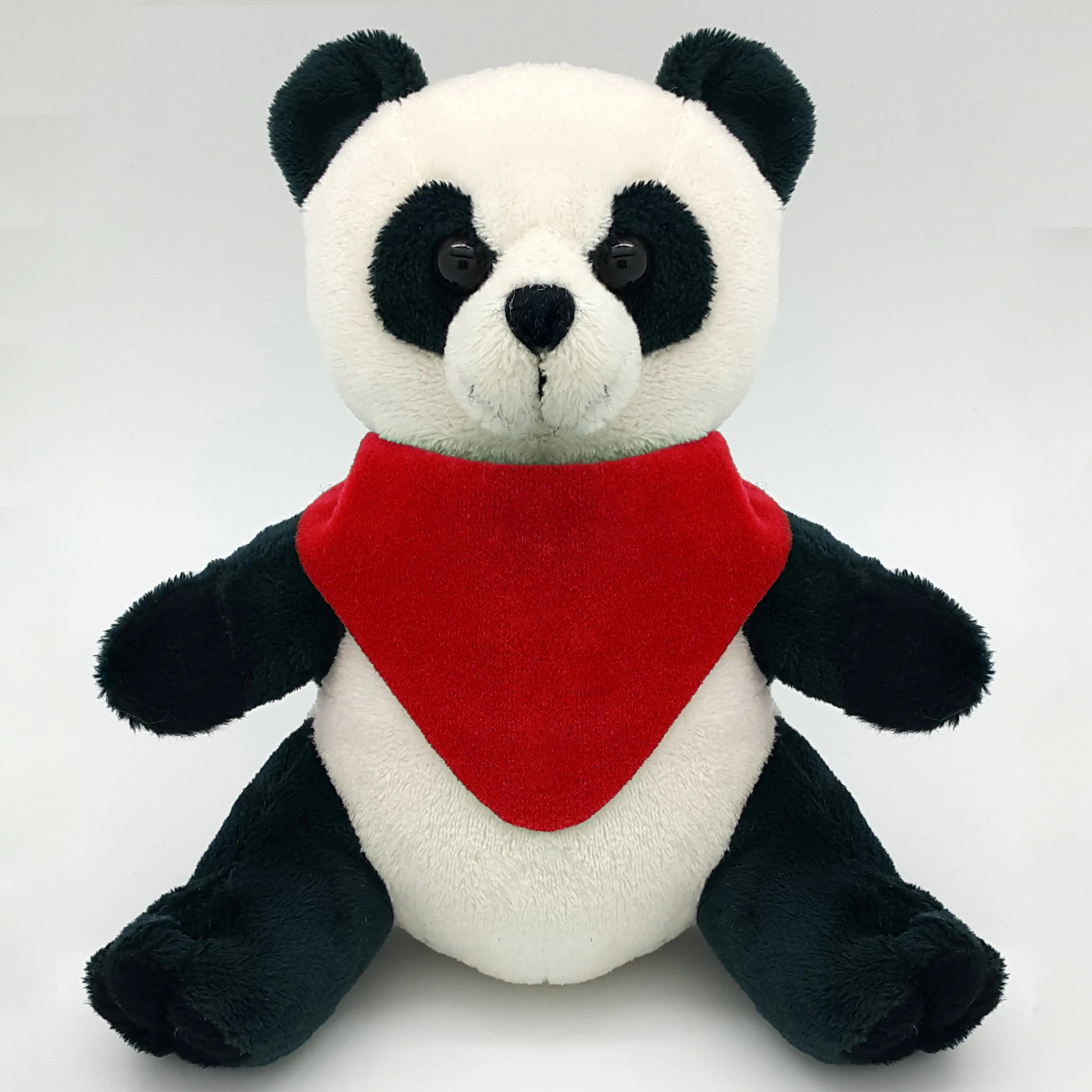 6" Beanie Panda with Embroidered Eyes 8