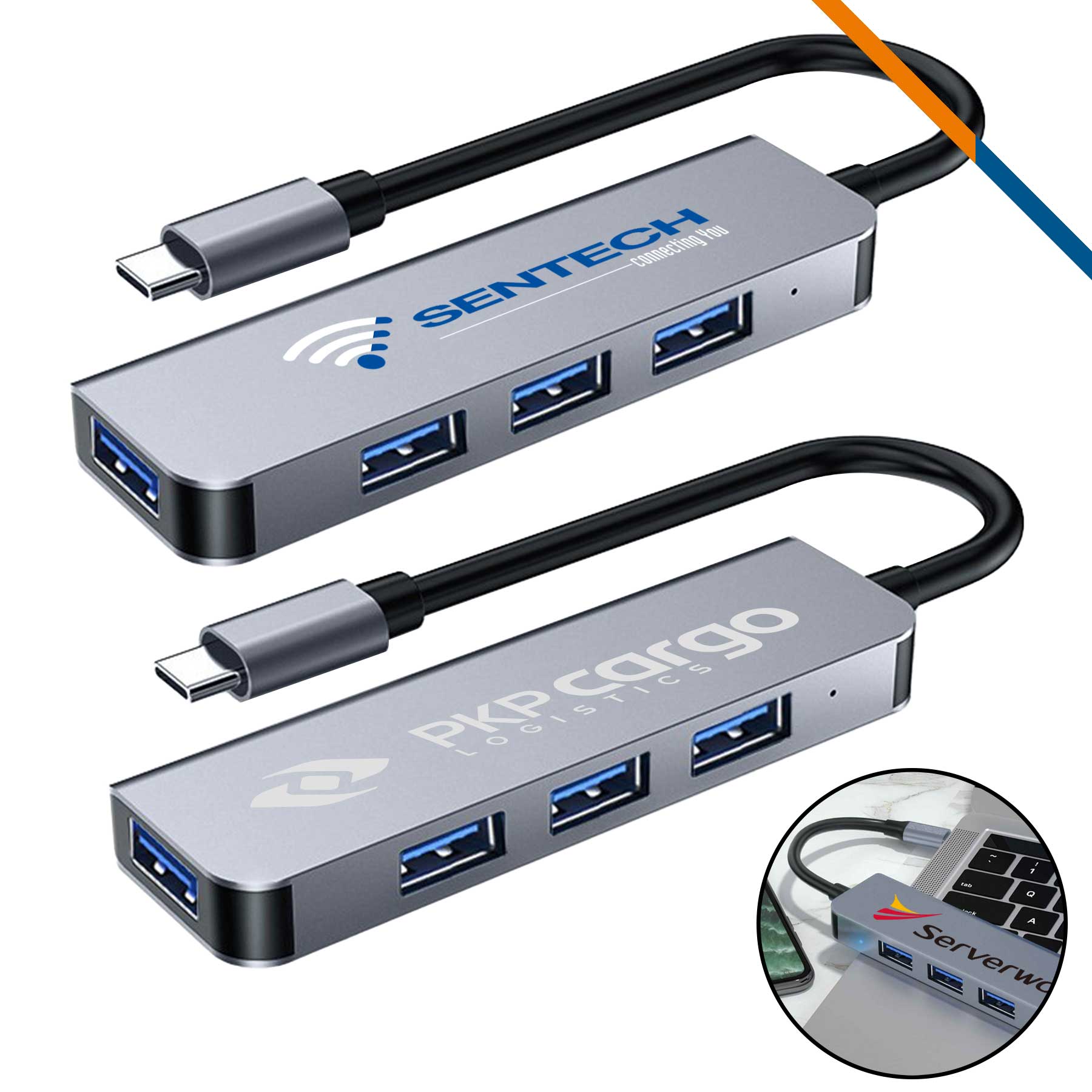 Moork 4in1 USB 3.0 Type-C Hub 4